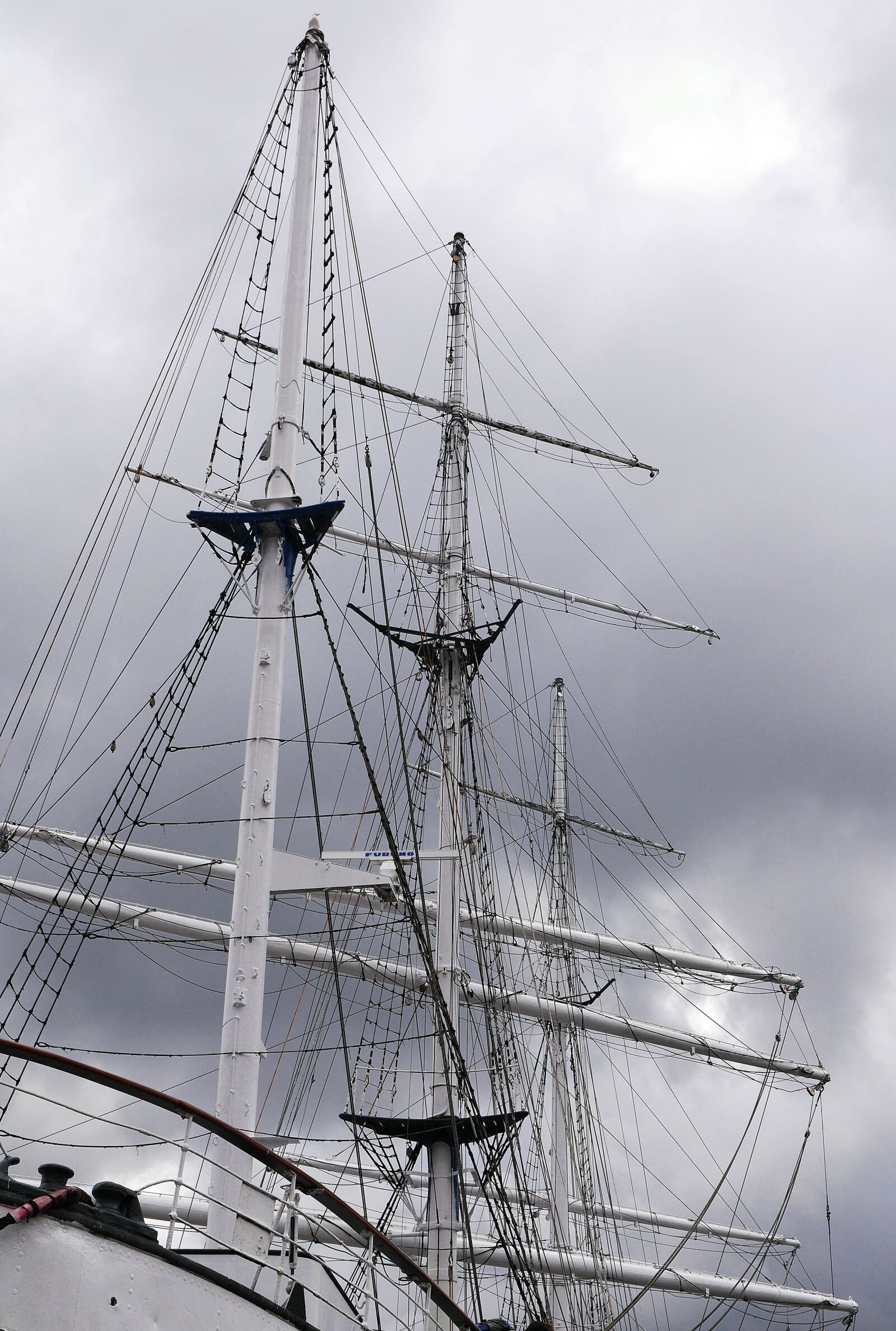 Panasonic Lumix DMC-GH3 sample photo. Rigging, three masted, sailing photography