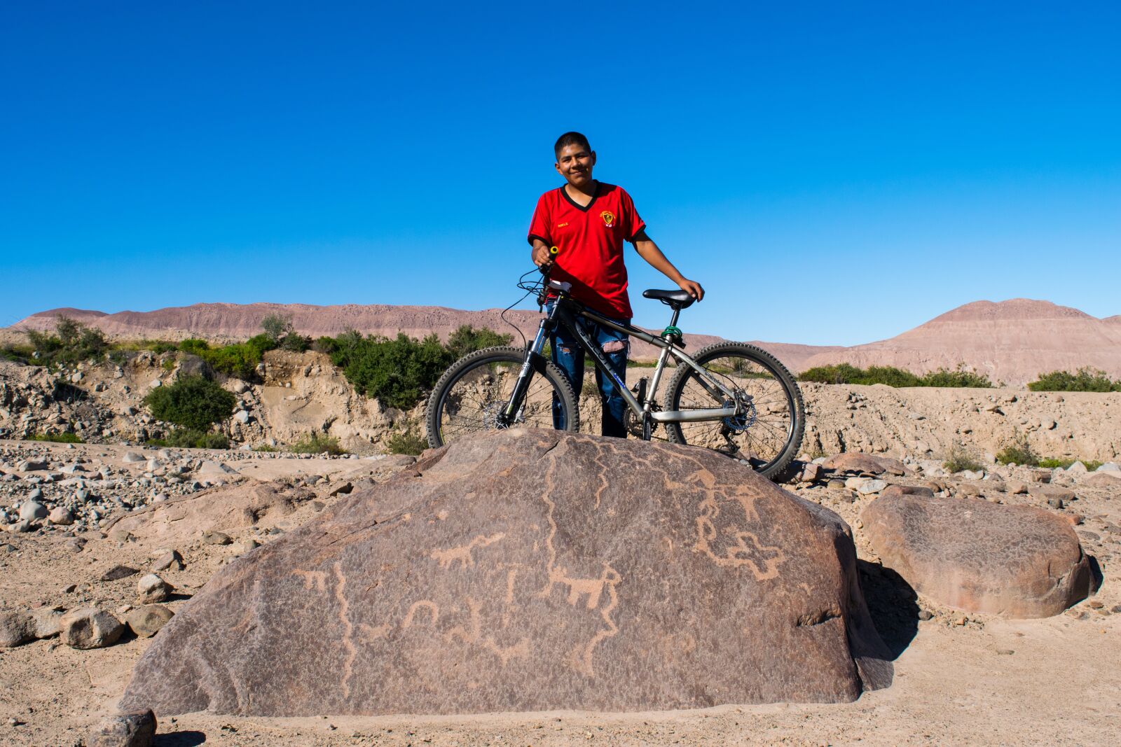 Nikon D3300 sample photo. Desert, tacna, petroglyphs photography