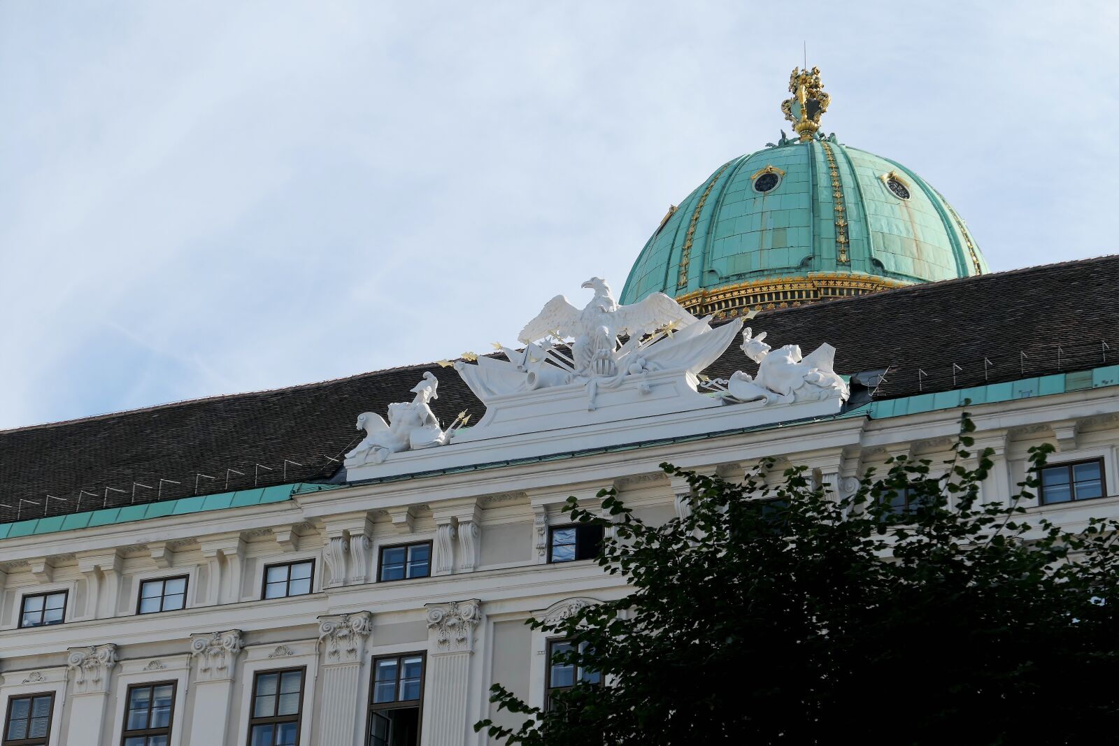 Panasonic Lumix DMC-LX10 (Lumix DMC-LX15) sample photo. Vienna, hofburg imperial palace photography