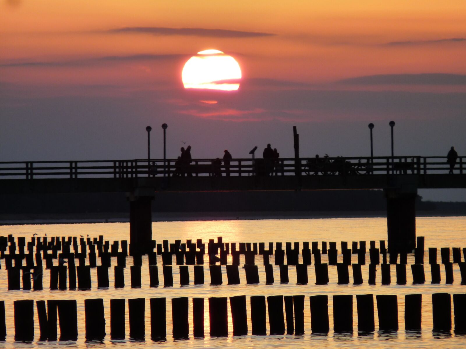 Panasonic Lumix DMC-FZ28 sample photo. Sunset, baltic sea, abendstimmung photography