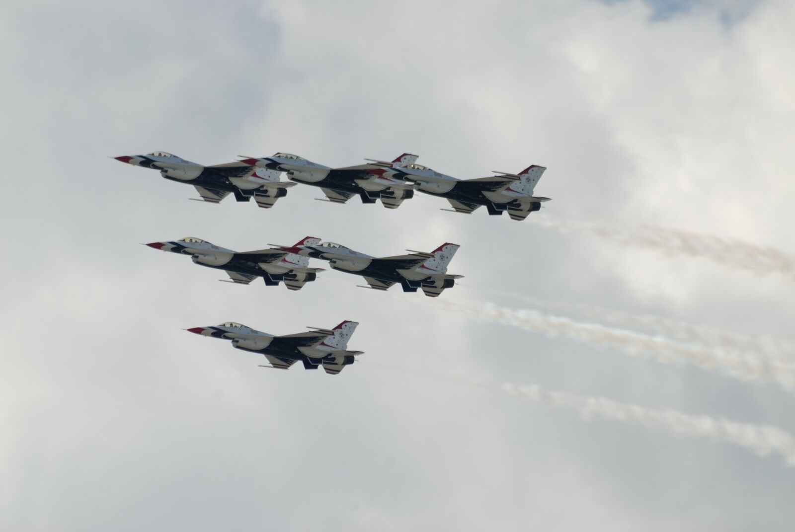 Nikon D200 sample photo. Air force, thunder birds photography
