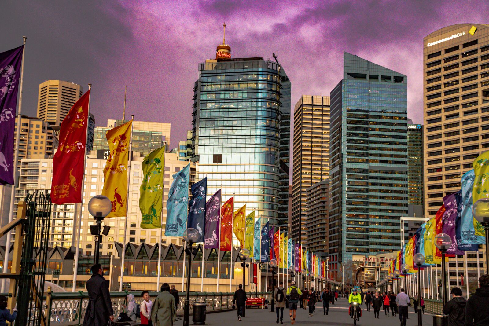 Nikon D7500 sample photo. City of flags, picturesque photography