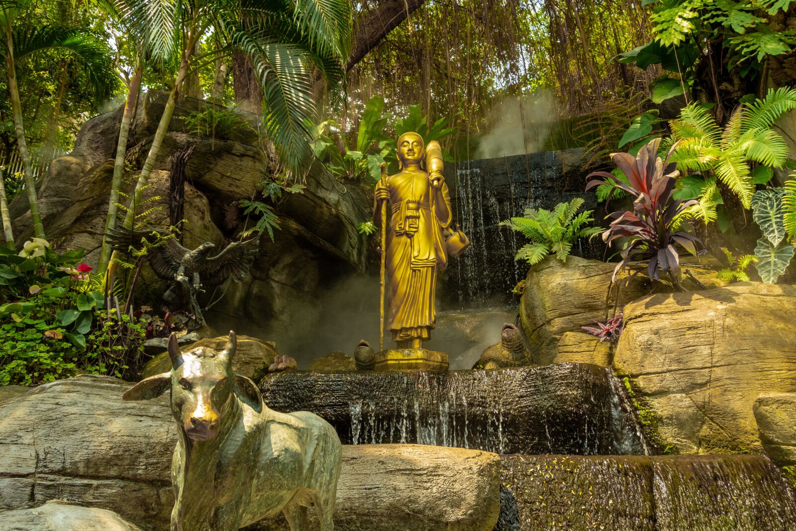 Nikon D5600 sample photo. Buddha, temple, rocks photography
