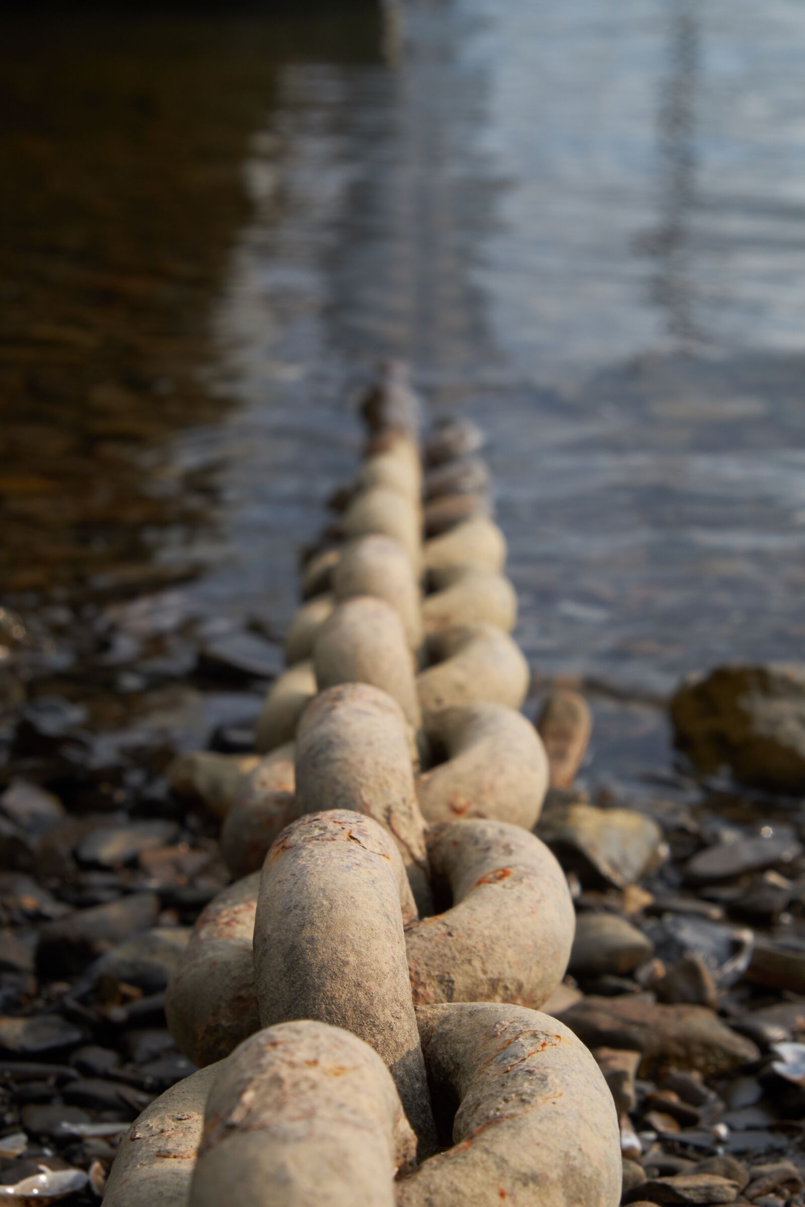 Fujifilm XF 18-55mm F2.8-4 R LM OIS sample photo. Chain, water, sea photography