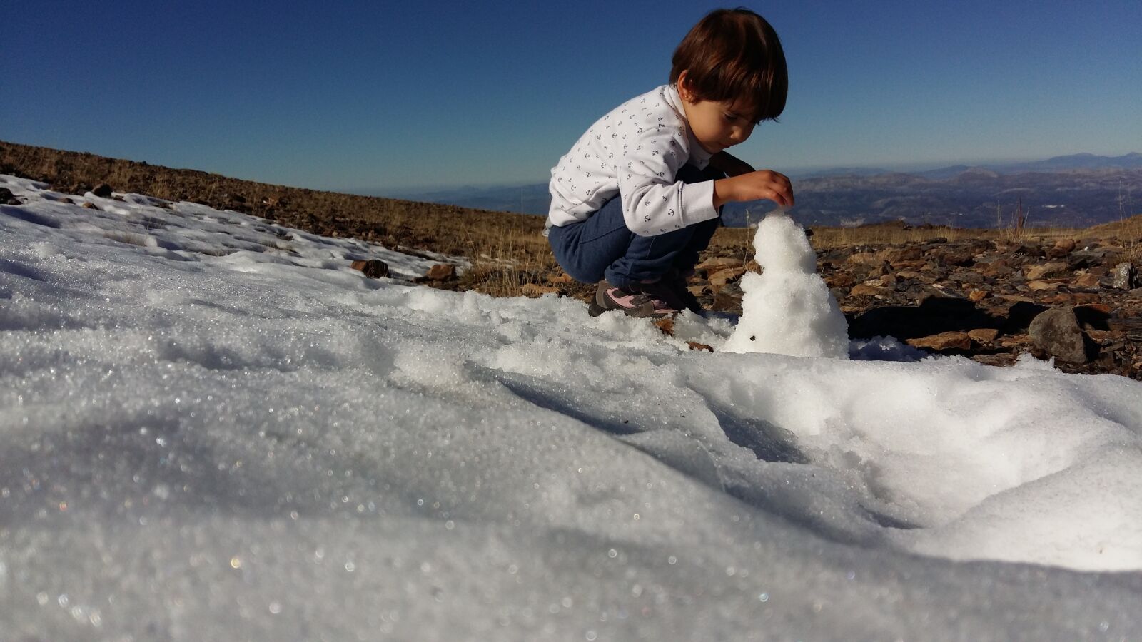 Samsung Galaxy A5 sample photo. Snow, mountain, winter photography