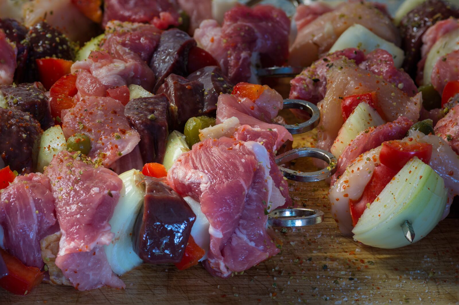 Nikon D7200 sample photo. Shish kebab, barbecue, fry photography
