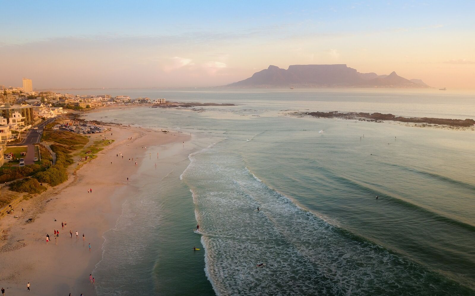 DJI FC220 sample photo. Mountain, table mountain, south photography