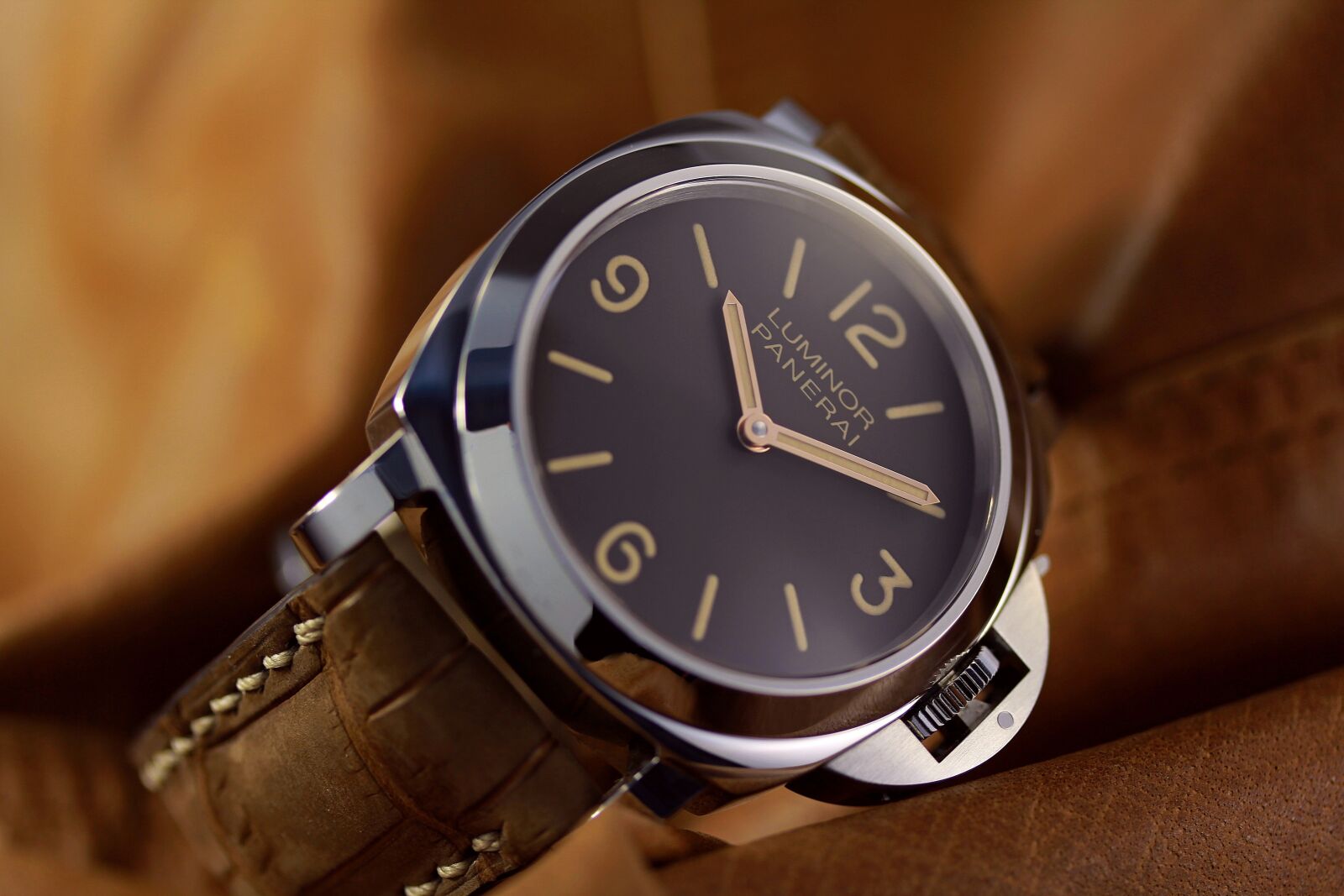 Canon EF-S 60mm F2.8 Macro USM sample photo. Panerai, luminor, marina photography