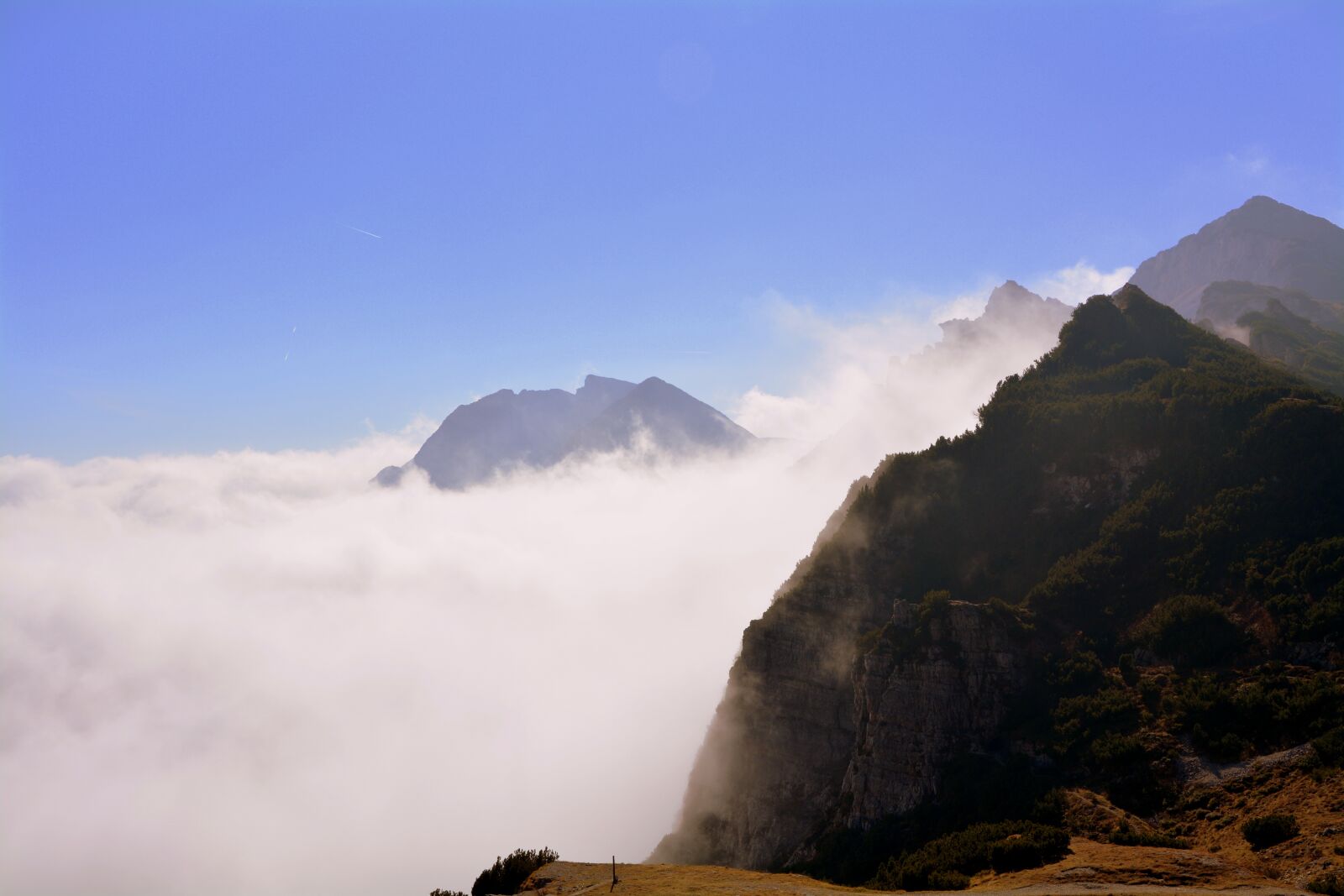 Nikon D7100 sample photo. Clouds, mountains, landscape photography