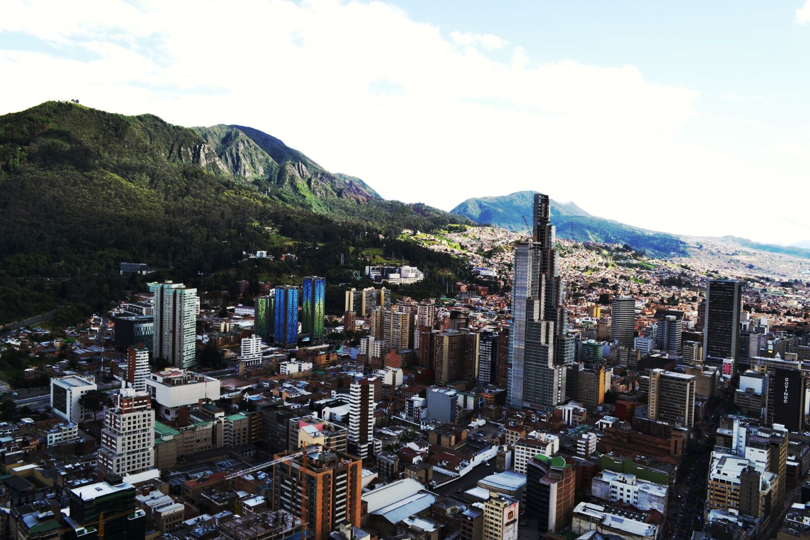 Nikon D3100 sample photo. Bogota, colombia, city photography