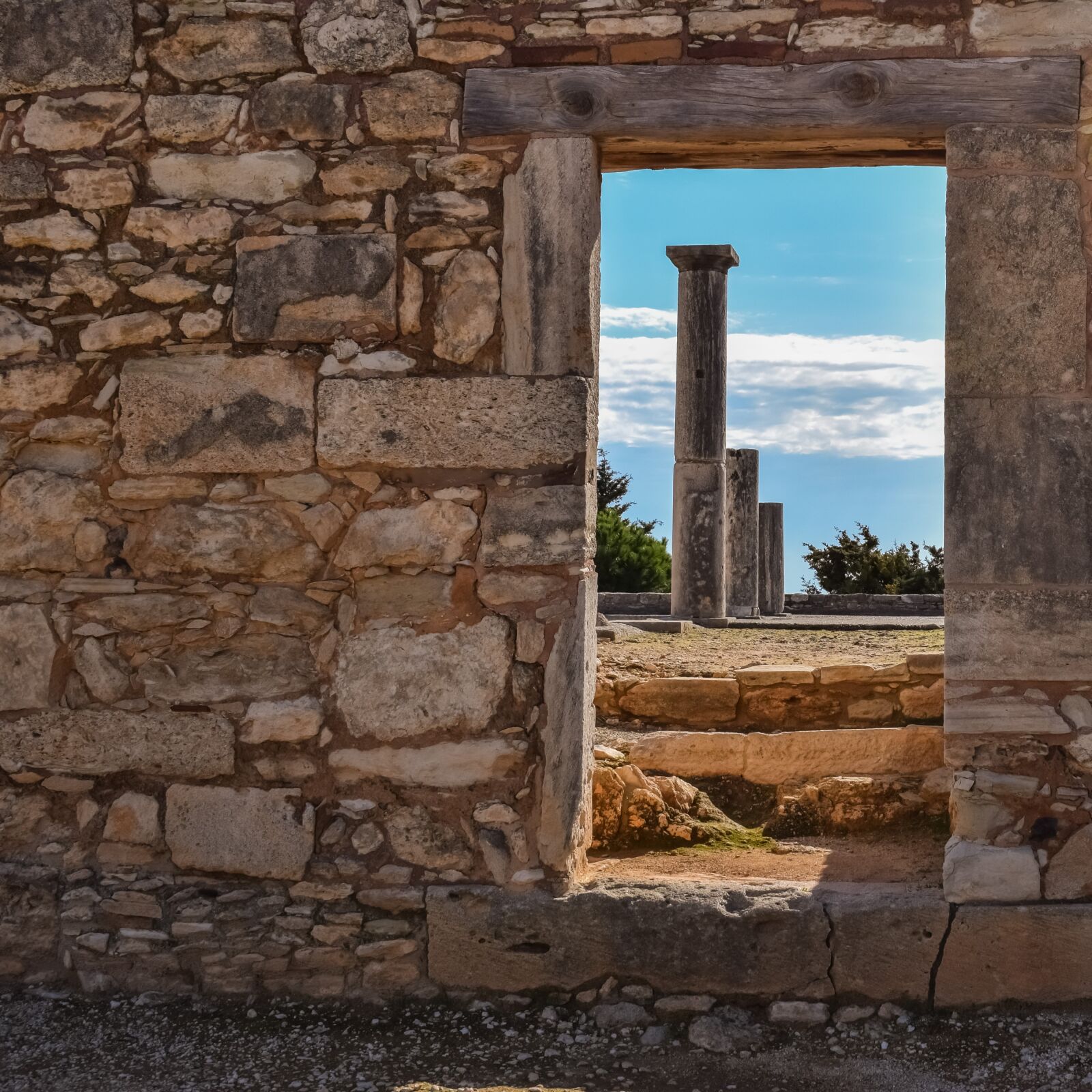 Nikon D3300 sample photo. Cyprus, apollo hylates, door photography