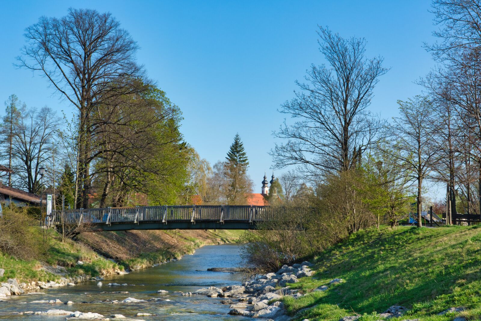 Nikon D7100 sample photo. Spring, river, prien photography