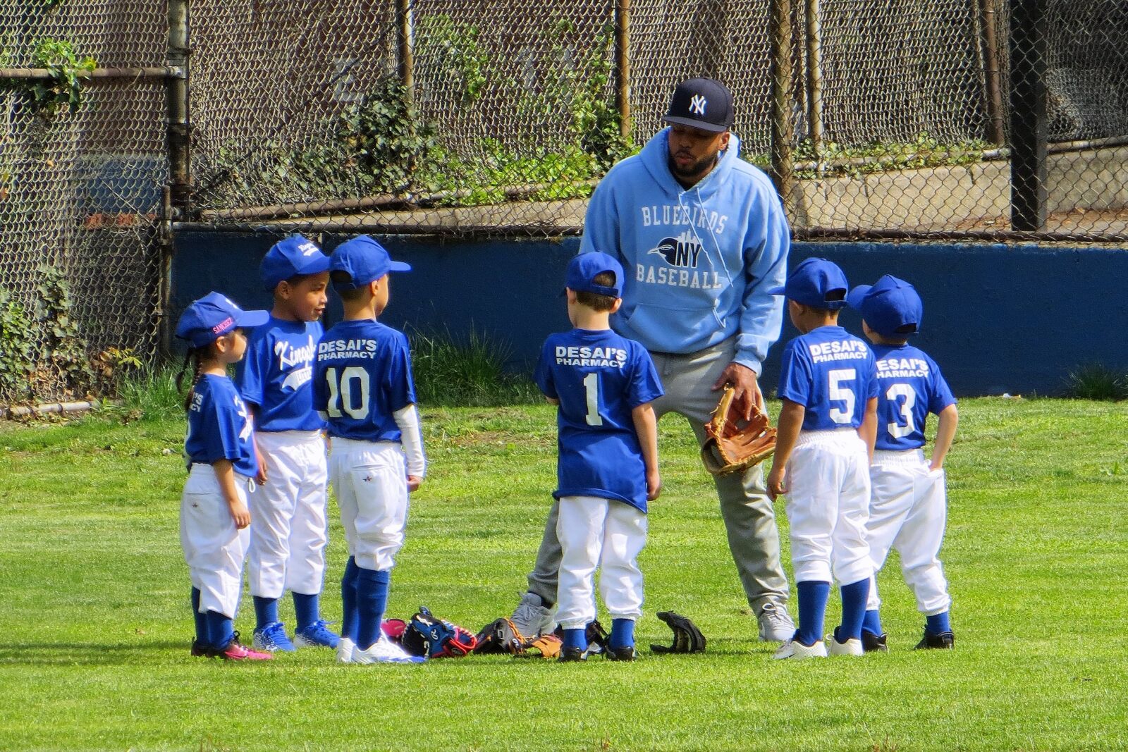 Canon PowerShot SX260 HS sample photo. Team, little league, baseball photography