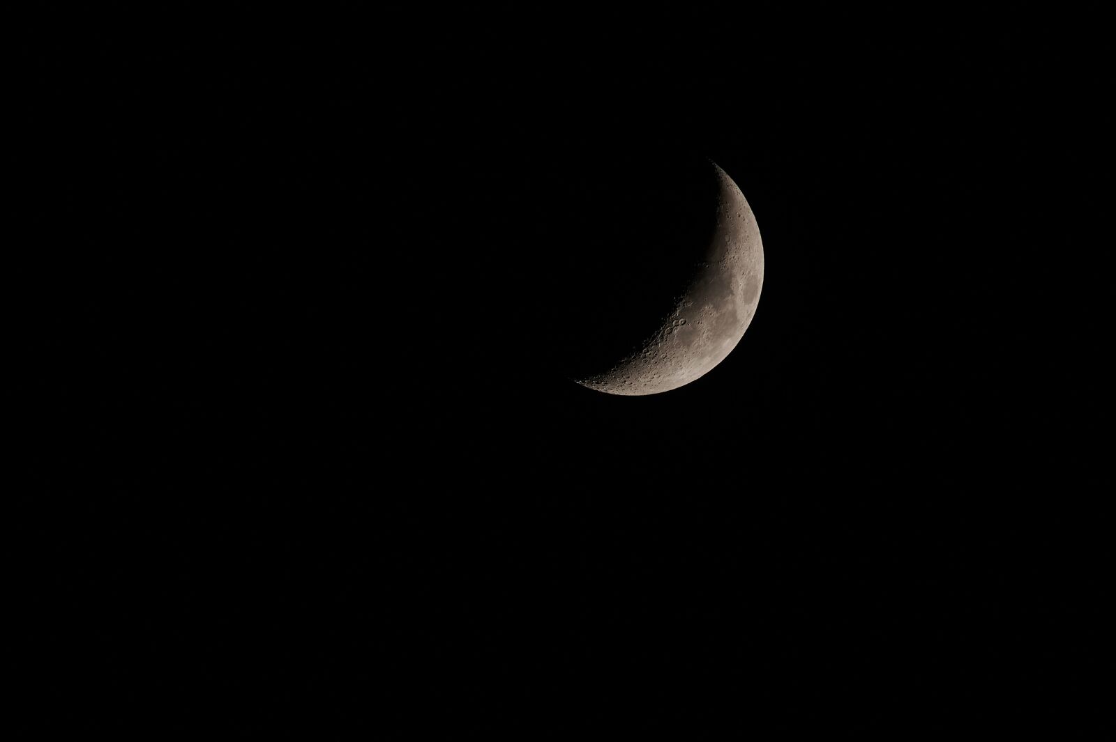Nikon Z6 sample photo. Moon, night, dark photography