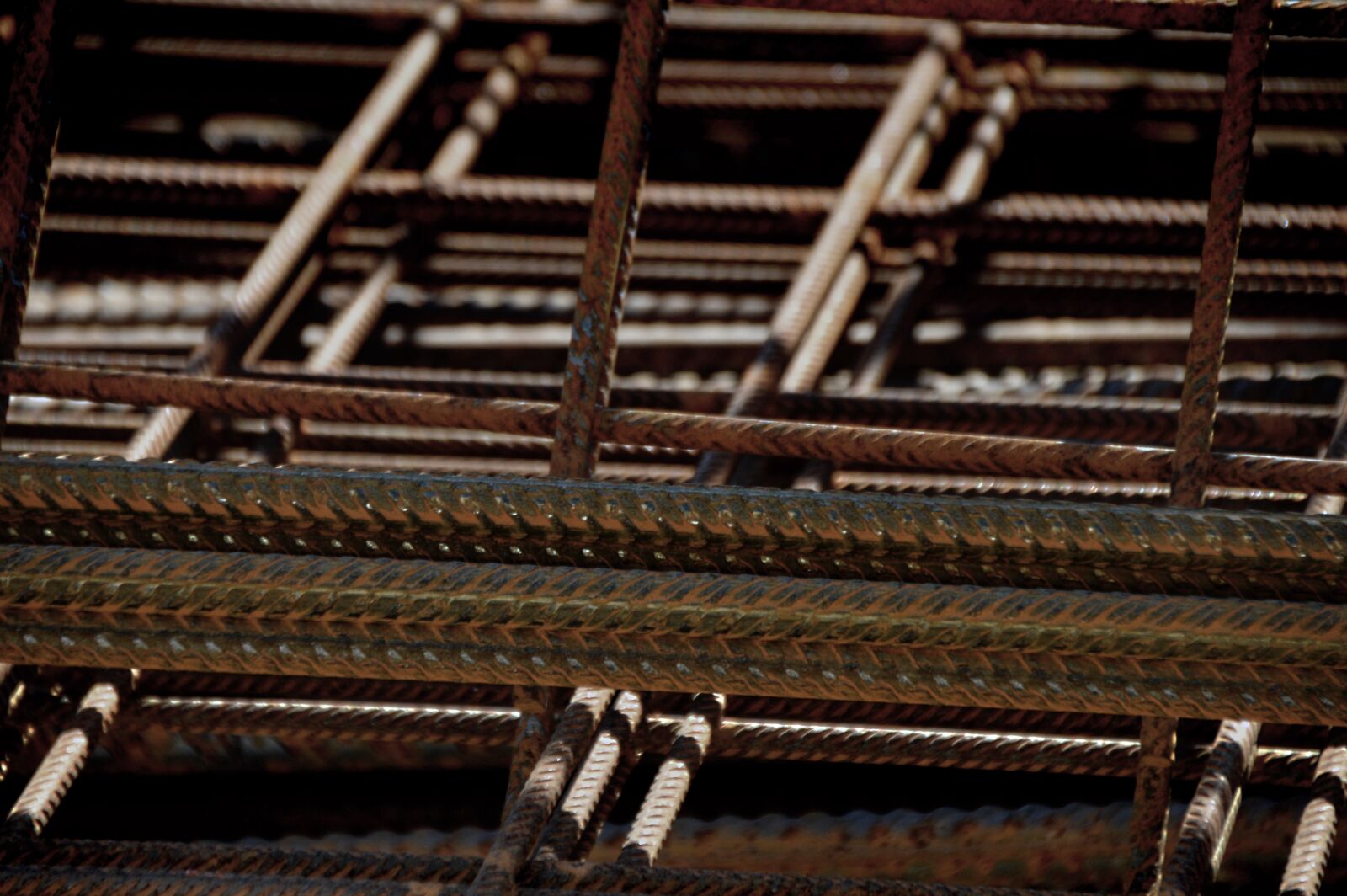 Nikon D3200 sample photo. Steel for construction, matting photography