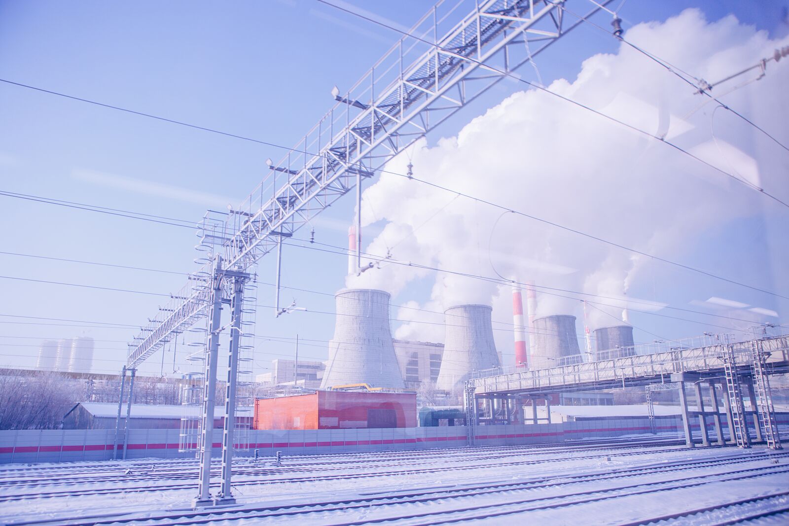 Canon EOS 5D Mark III sample photo. Thermal power station, moscow photography