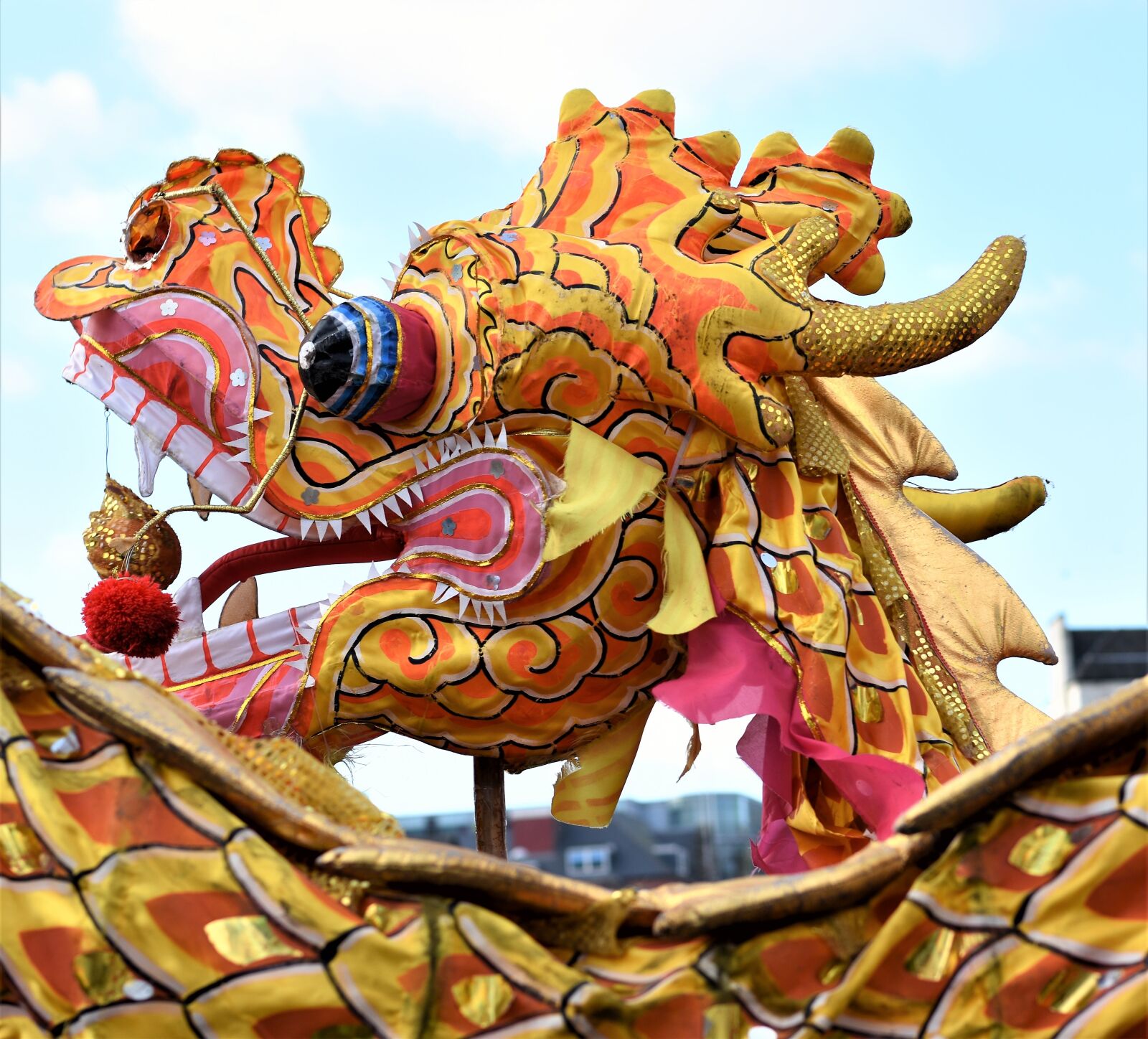 Nikon D3400 sample photo. Chinese new year, dragon photography