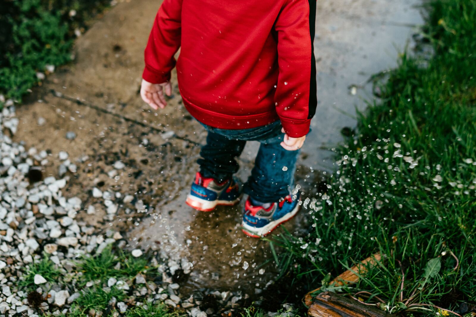 Nikon D750 sample photo. People, child, splash photography