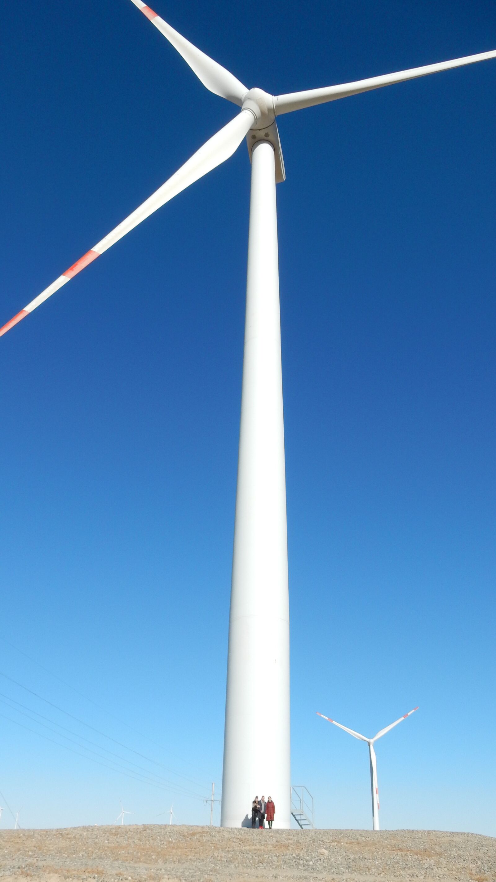Nikon Coolpix S9700 sample photo. Wind turbine, wind power photography