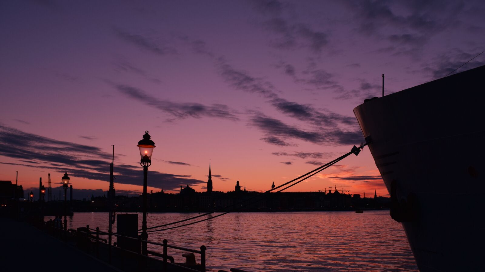 Nikon D3300 sample photo. Sunset, stockholm, sweden photography