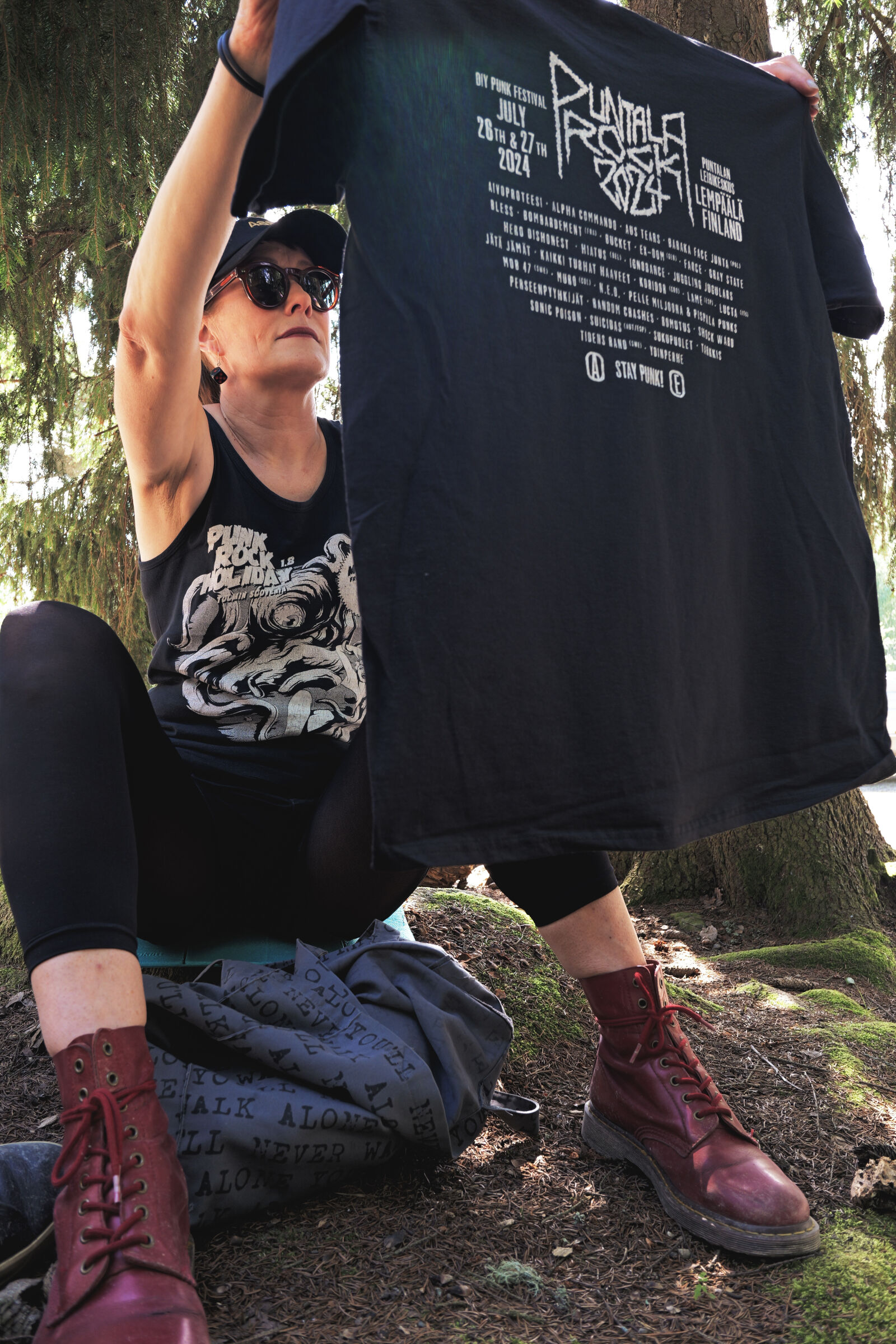 Panasonic Lumix DC-S9 sample photo. Festival t-shirt photography