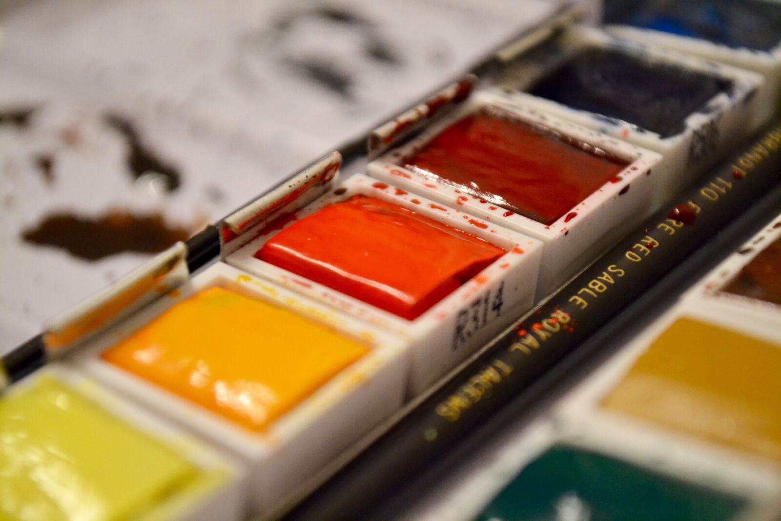 Nikon D3100 sample photo. Art, colors, paint, watercolor photography
