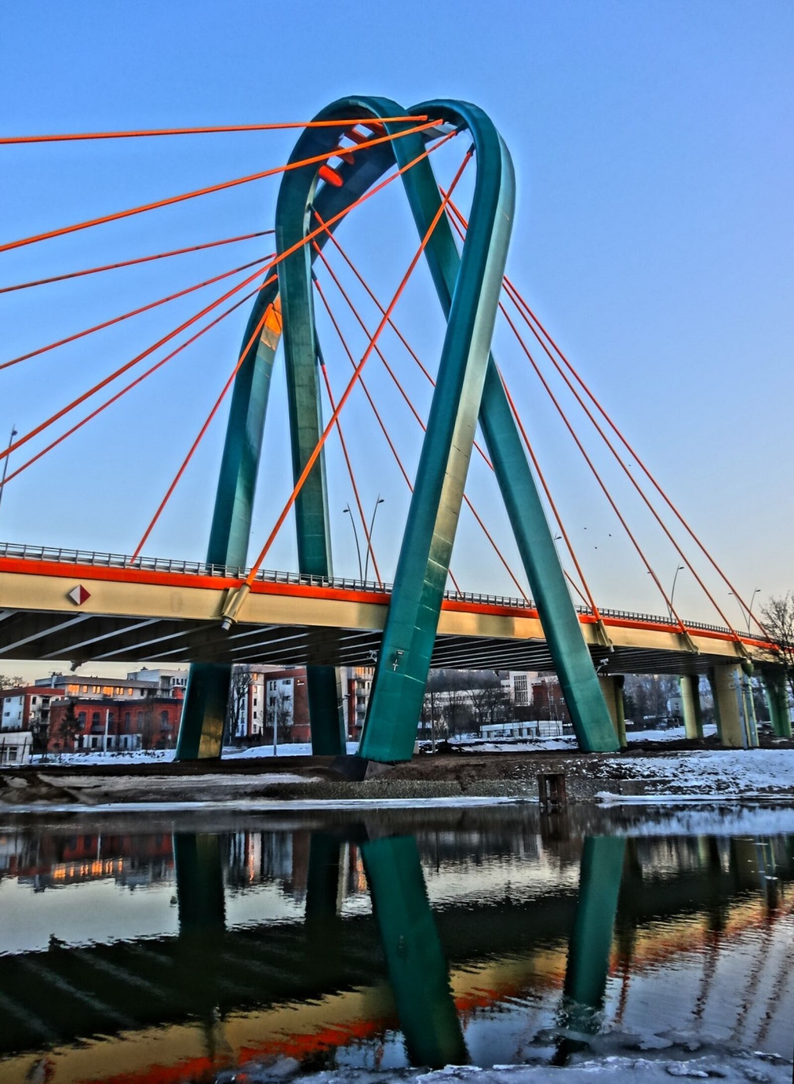 Sony Cyber-shot DSC-HX20V sample photo. University bridge, bydgoszcz, brda photography