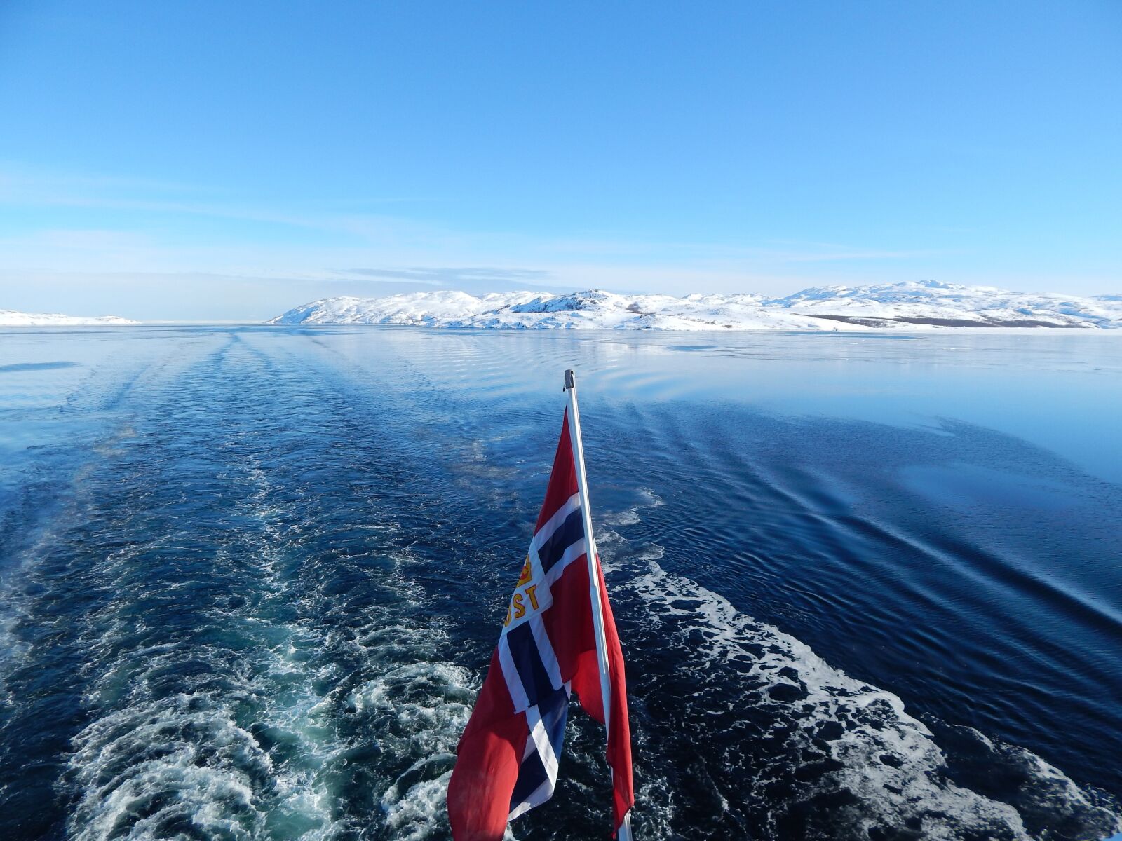 Nikon Coolpix L820 sample photo. Norway, winter, ship photography