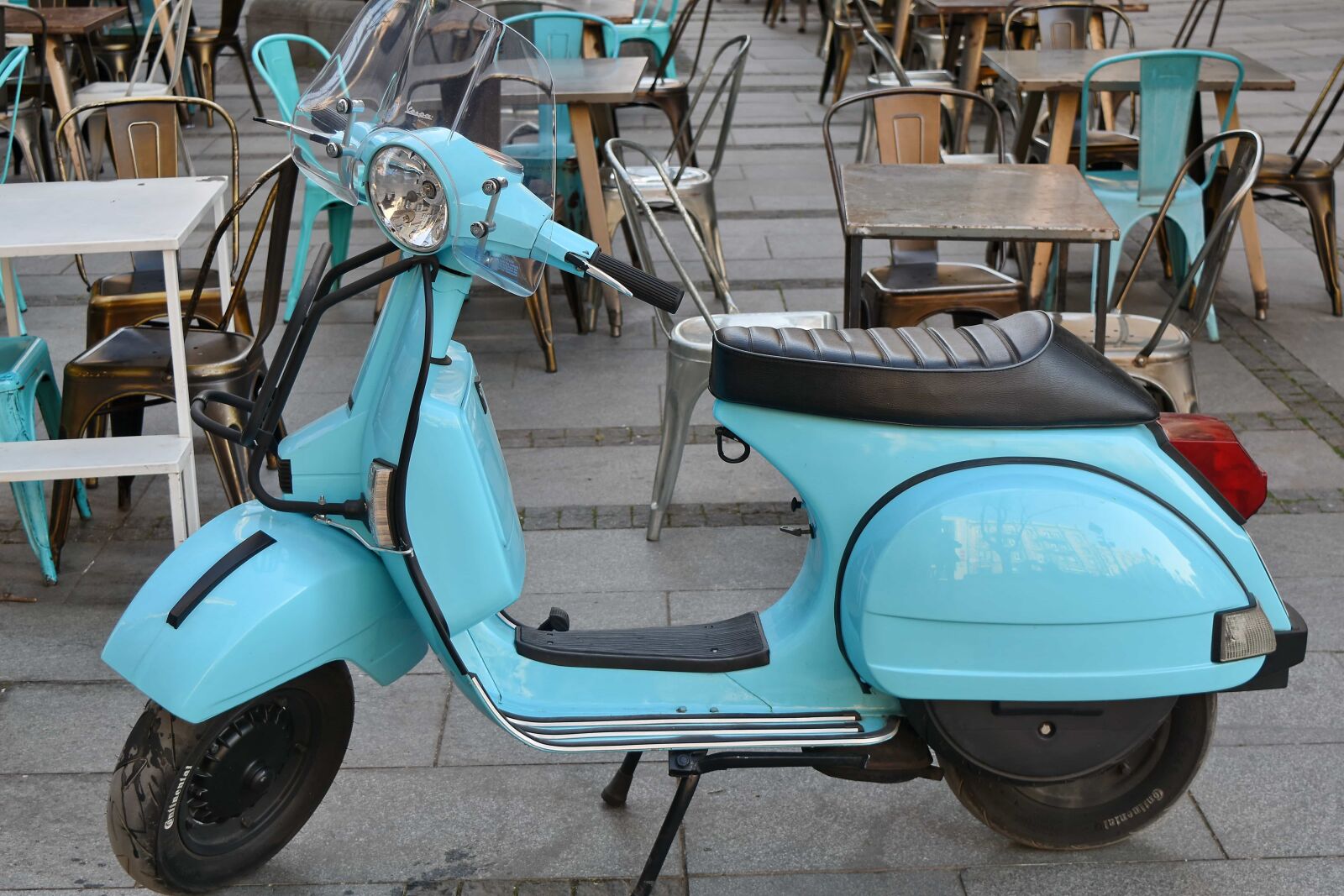 Nikon D5500 sample photo. Famous, italy, moped, minibike photography
