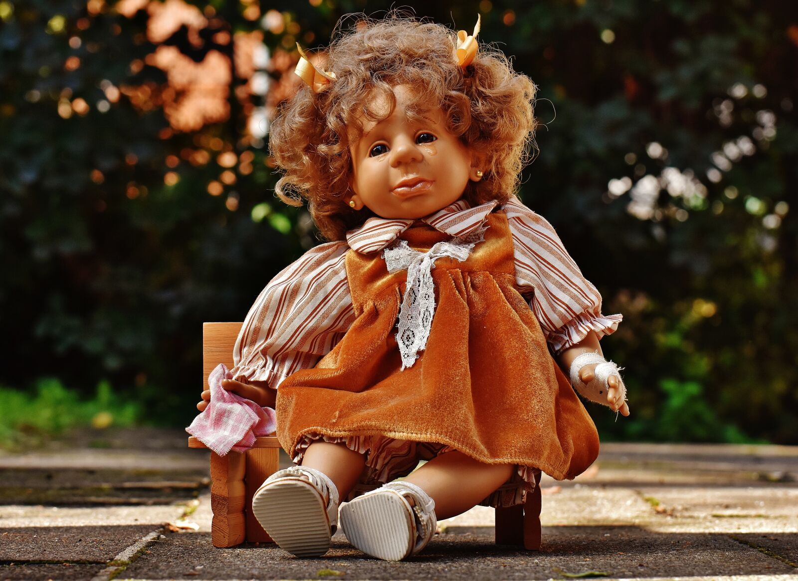 Nikon D7200 sample photo. Doll, girl, cry photography
