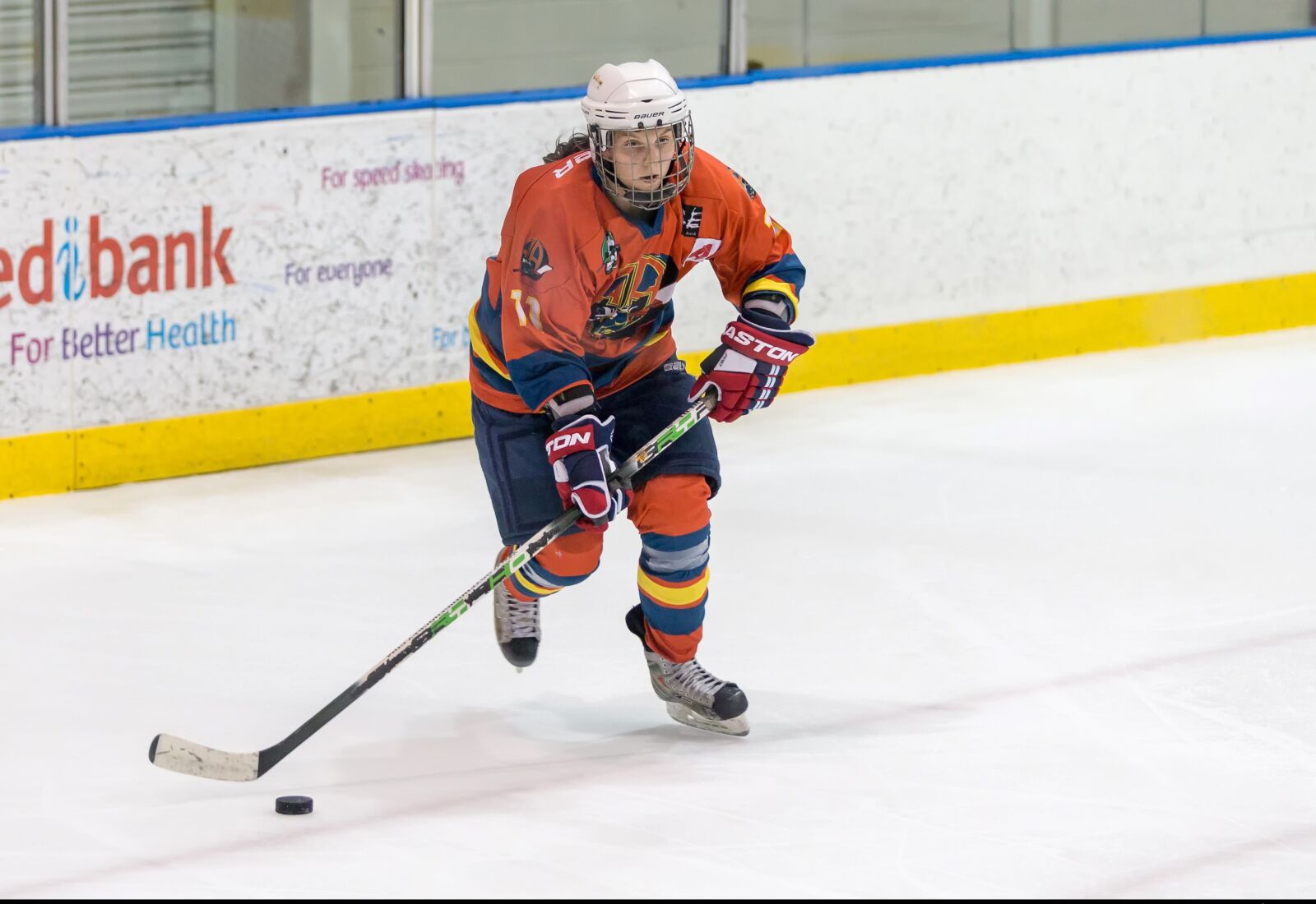 Canon EOS-1D X + Canon EF 70-200mm F2.8L IS II USM sample photo. Hockey, ice hockey, indoors photography