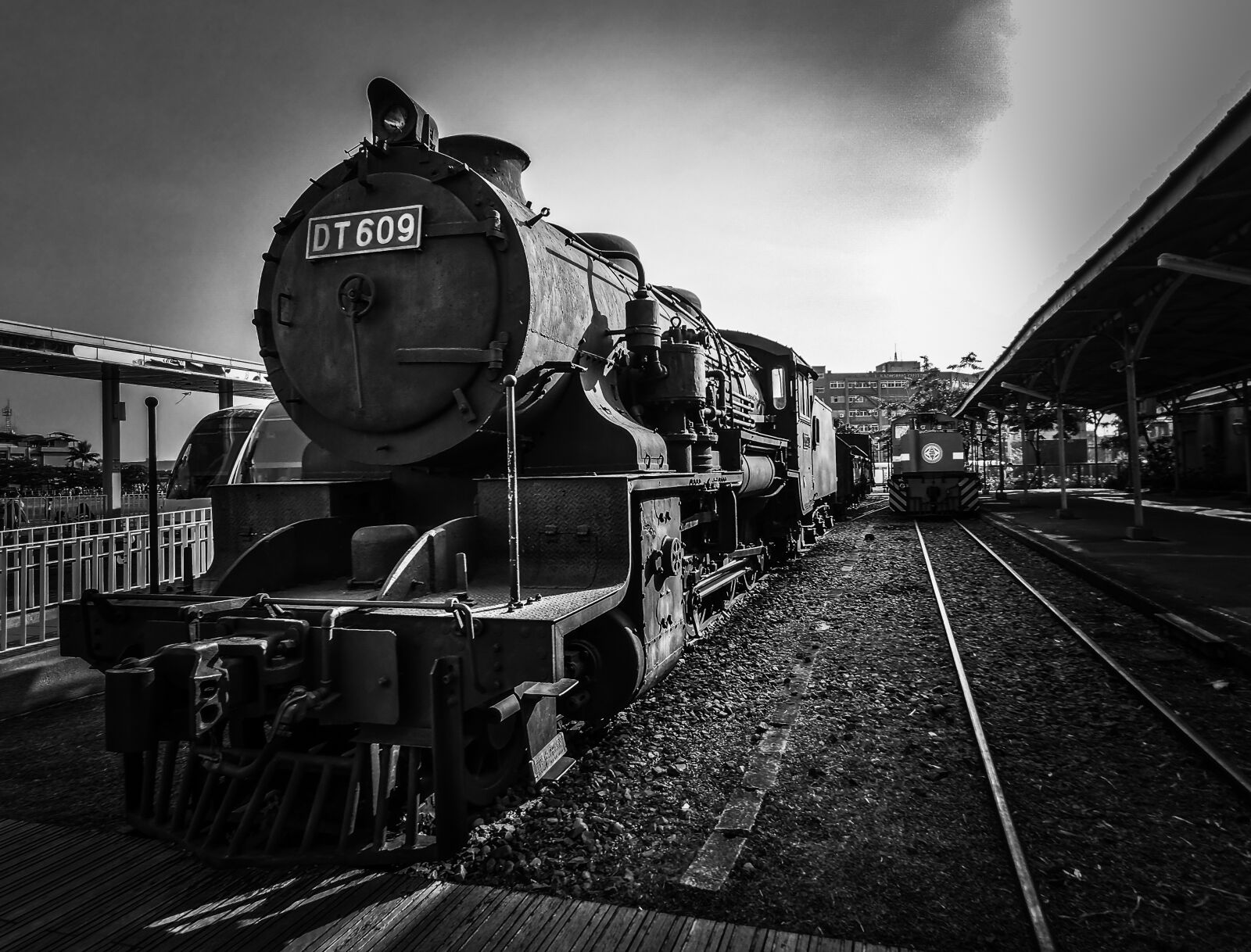 HUAWEI P30 Pro sample photo. Train, locomotive, railroad photography