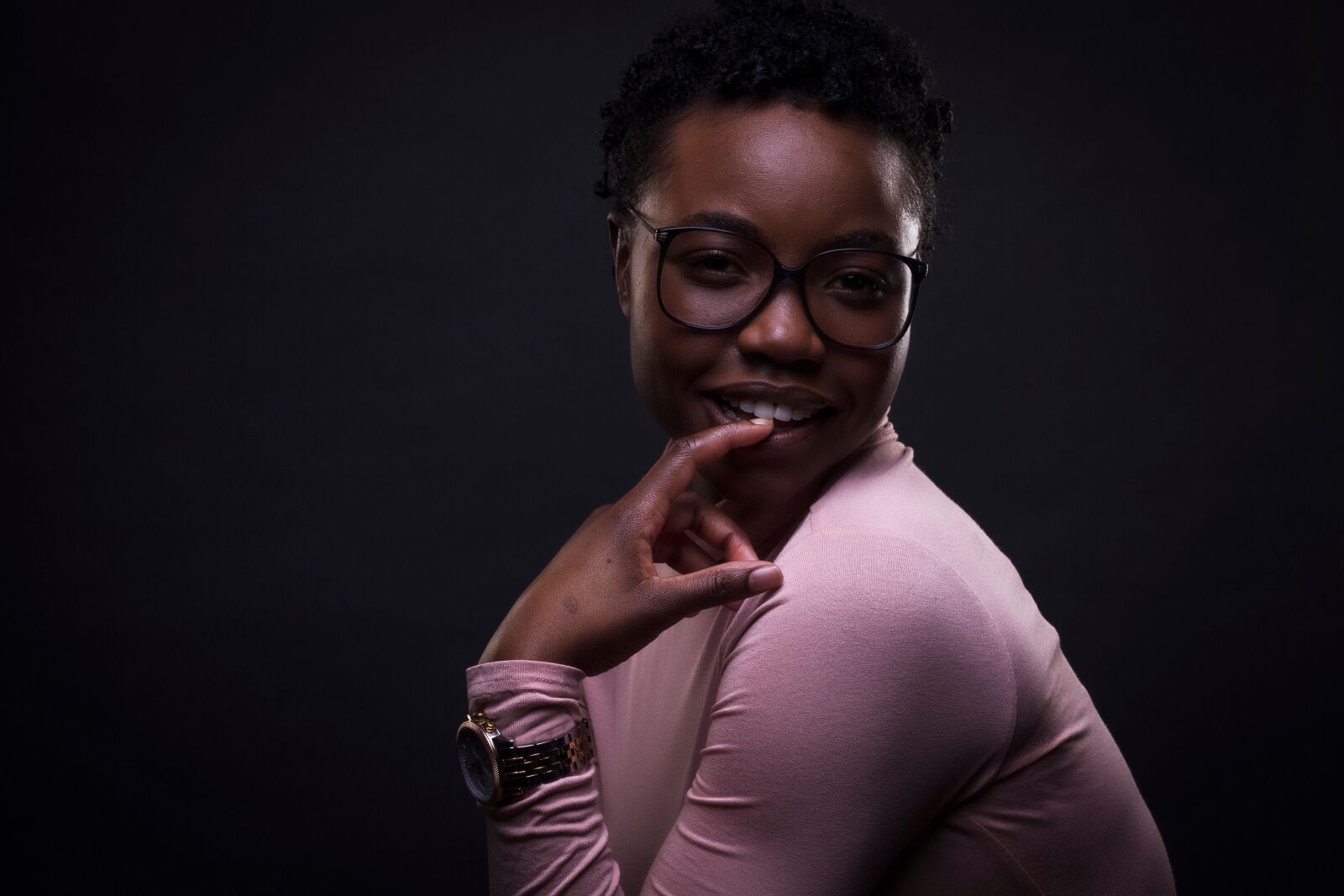 Canon EOS 7D sample photo. Smiling, woman, african american photography