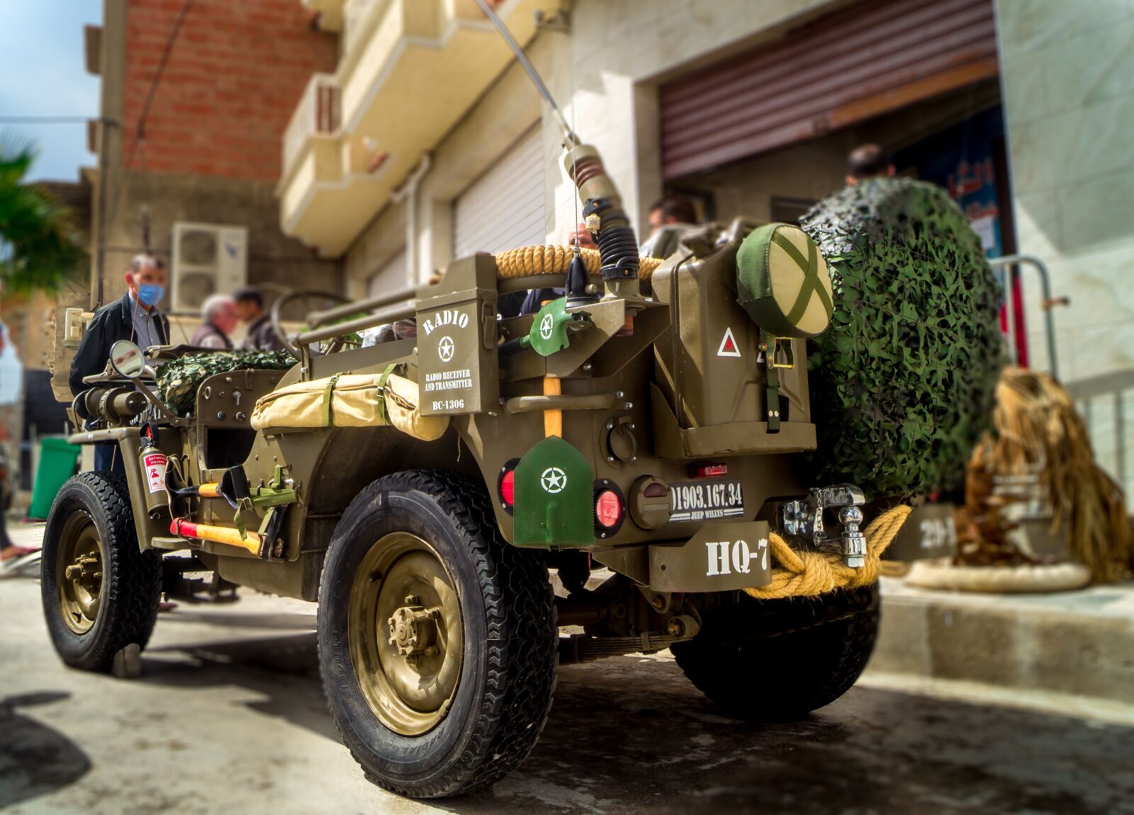 Sony DT 18-55mm F3.5-5.6 SAM II sample photo. Auto, military, algeria photography