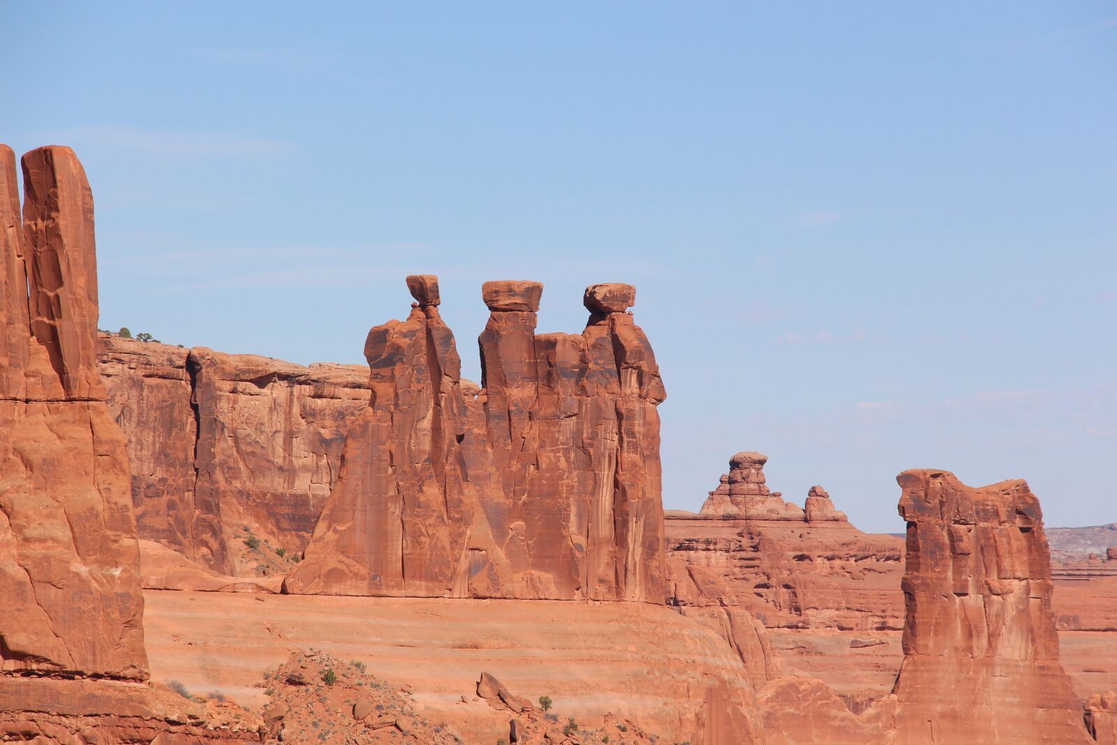 Canon EOS 650D (EOS Rebel T4i / EOS Kiss X6i) sample photo. Three kings, arches national photography