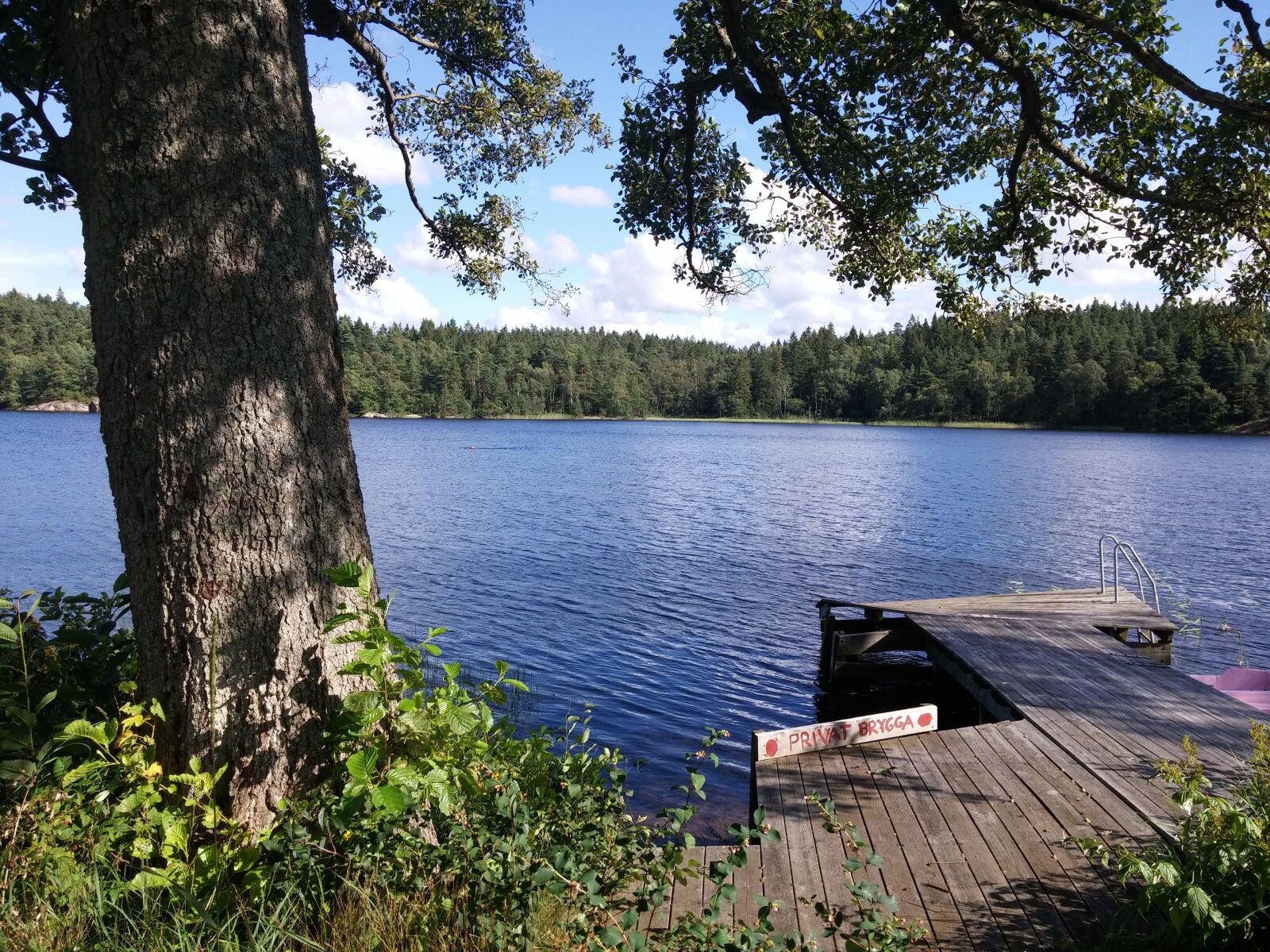 LG D855 sample photo. Lake, sweden, jetty photography