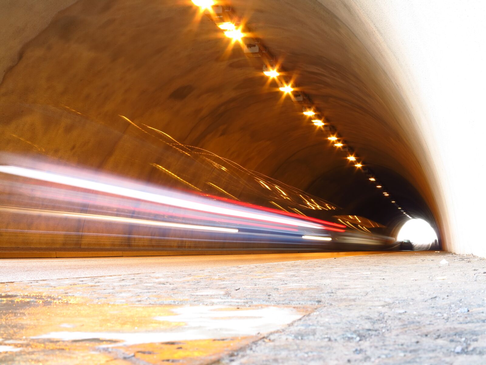 Canon PowerShot G1 X sample photo. Tunnel, motorcycle, resin photography