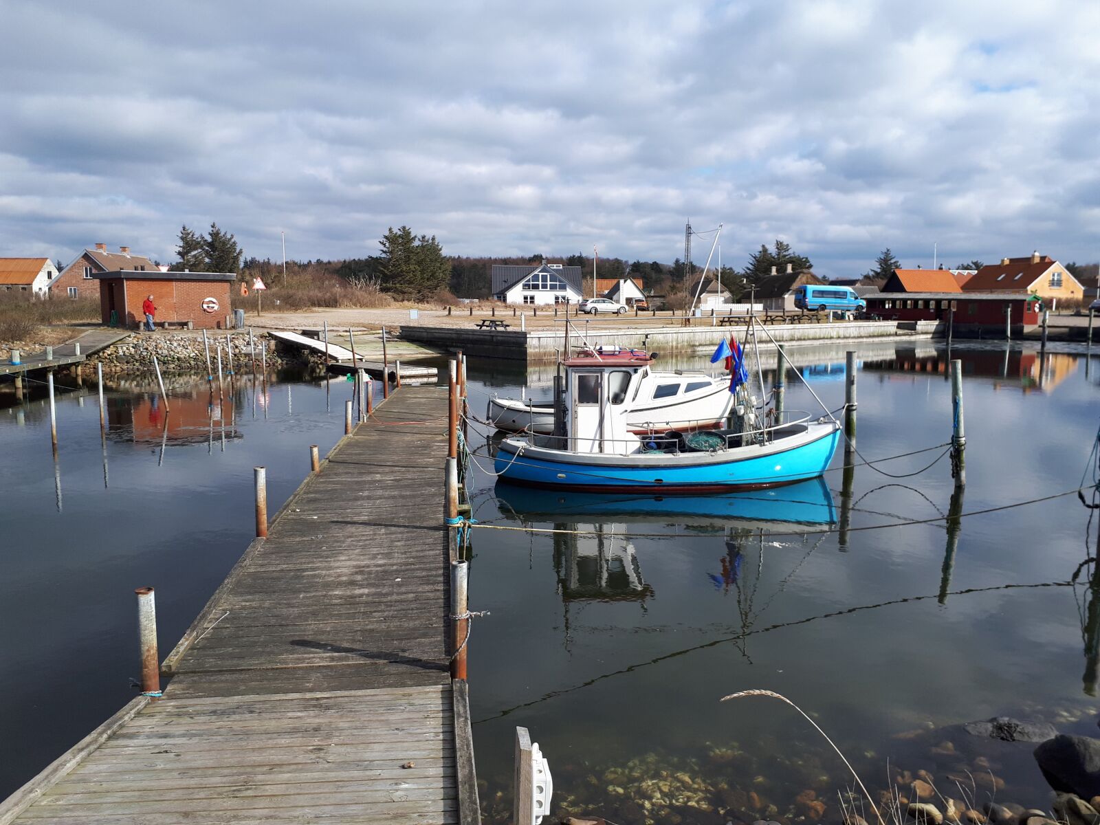 Samsung Galaxy A5(2017) sample photo. Denmark, coast, port photography