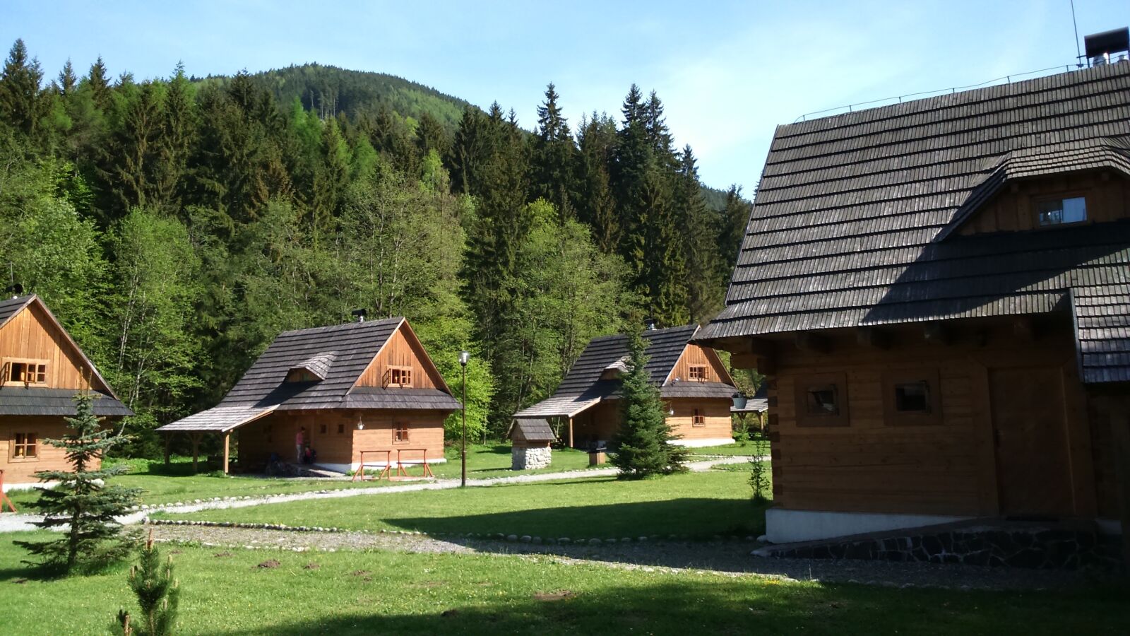 Sony Xperia M2 sample photo. Liptov, log cabins, holidays photography