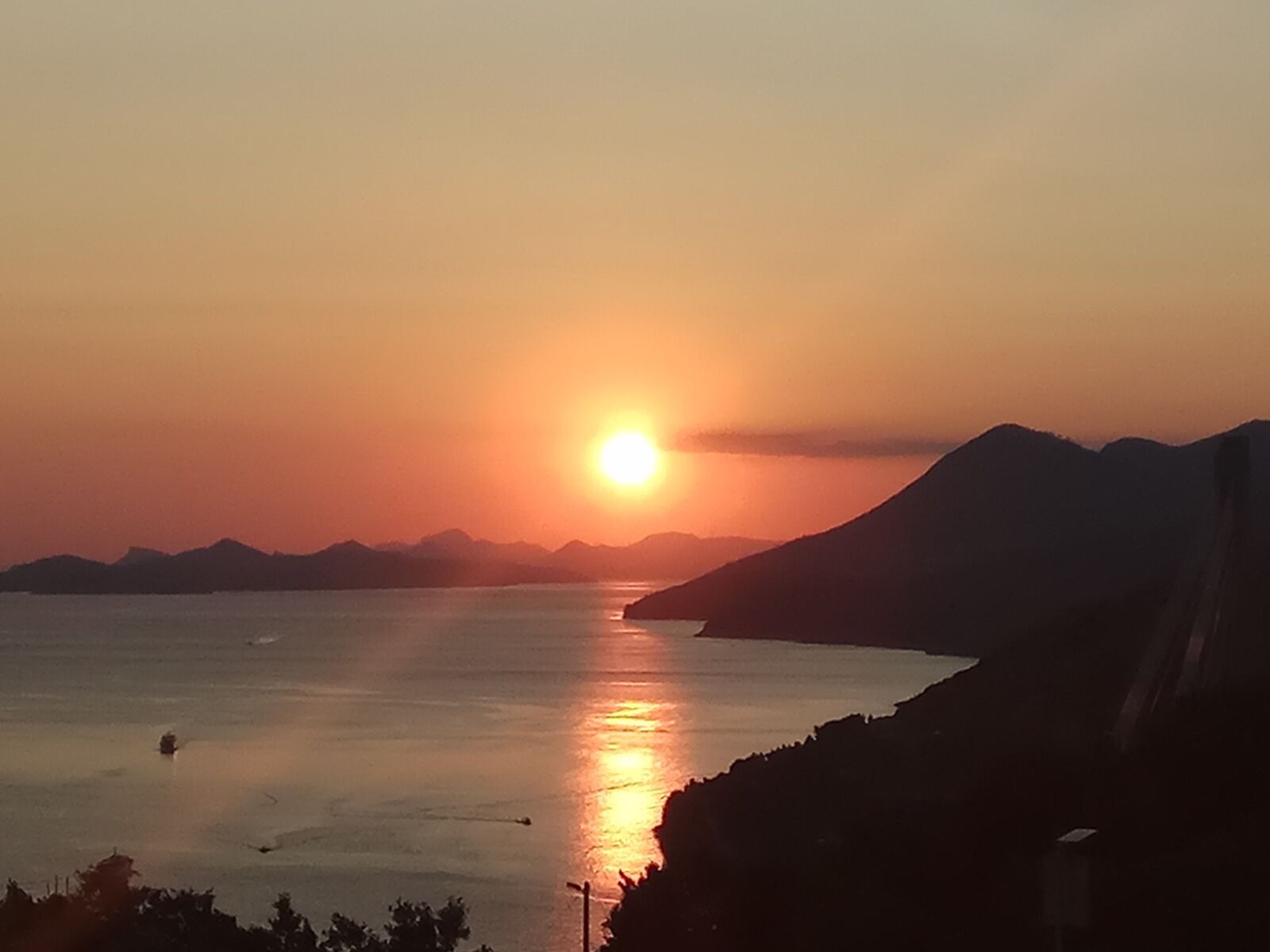 Xiaomi Redmi Note 4 sample photo. Sunset, croatia, dubrovnik photography