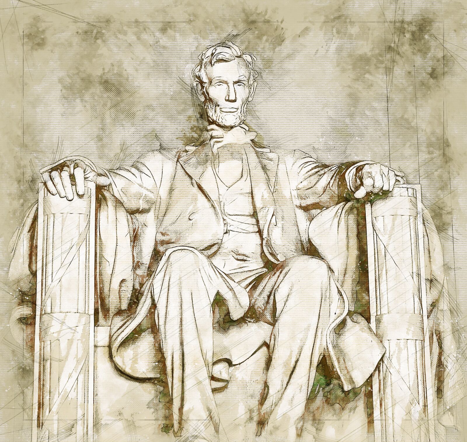 Nikon D610 sample photo. Abraham, lincoln, memorial photography