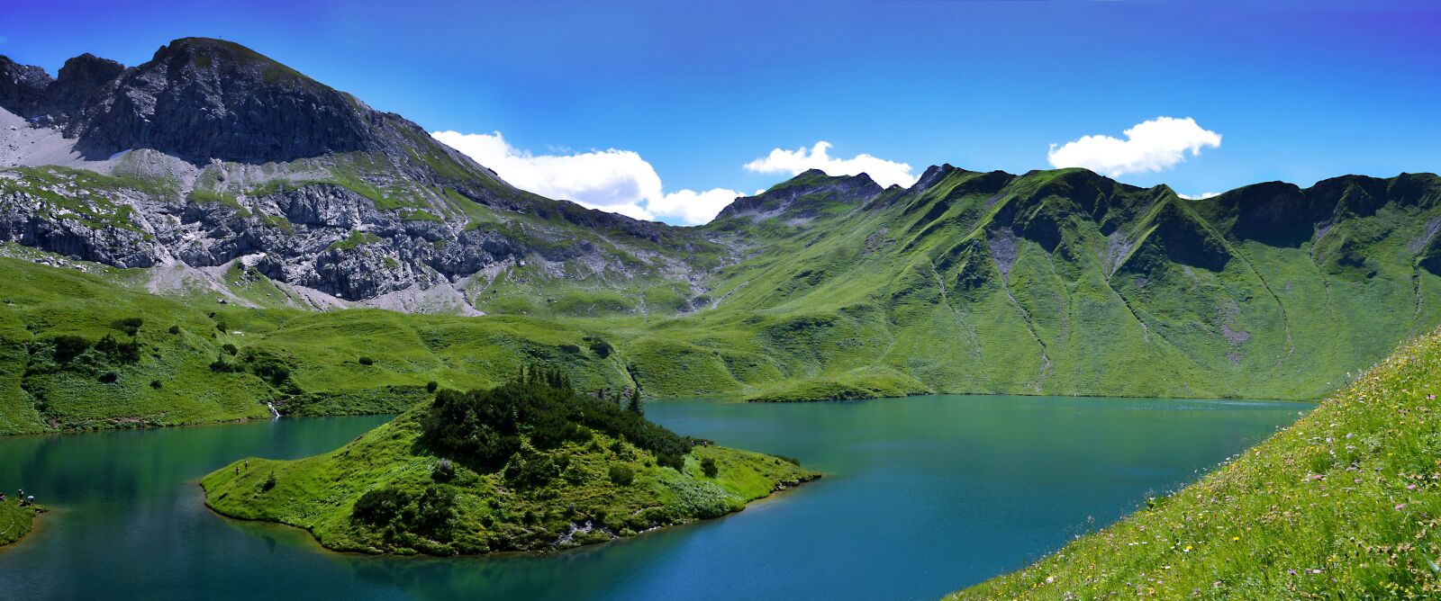 Nikon D3200 sample photo. Schrecksee, allgäu, hochgebirgssee photography