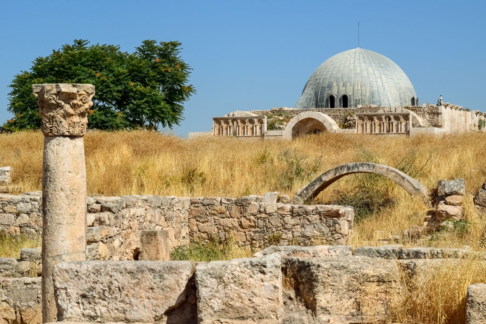 Nikon D3300 sample photo. Amman, jordan, citadel photography