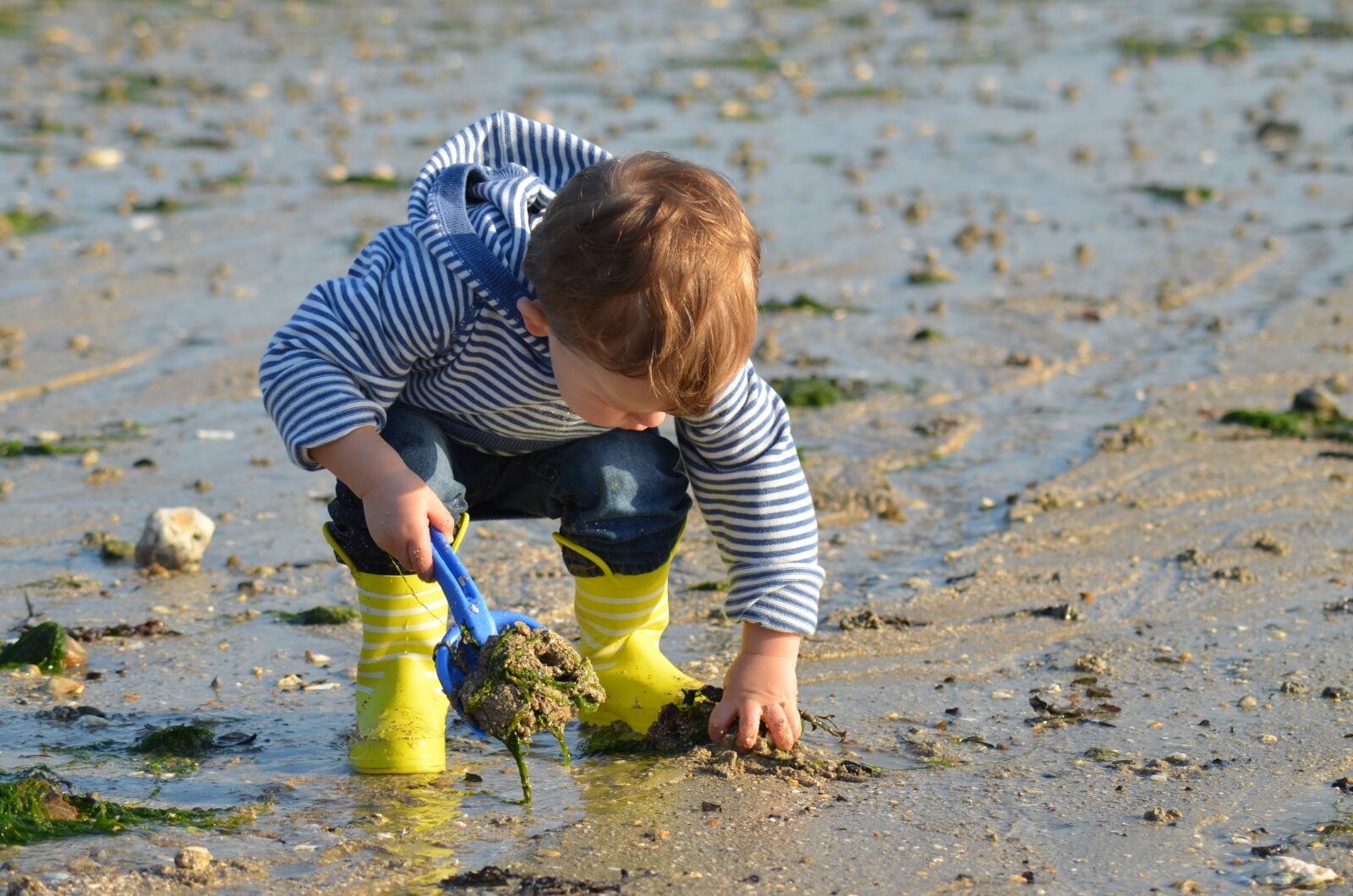 Nikon D5100 sample photo. Child, beach, marin photography