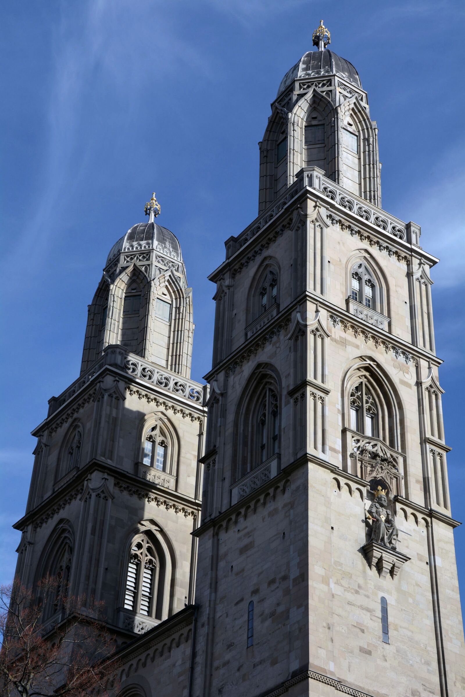 Nikon D7100 sample photo. Zurich, grossm nster, church photography
