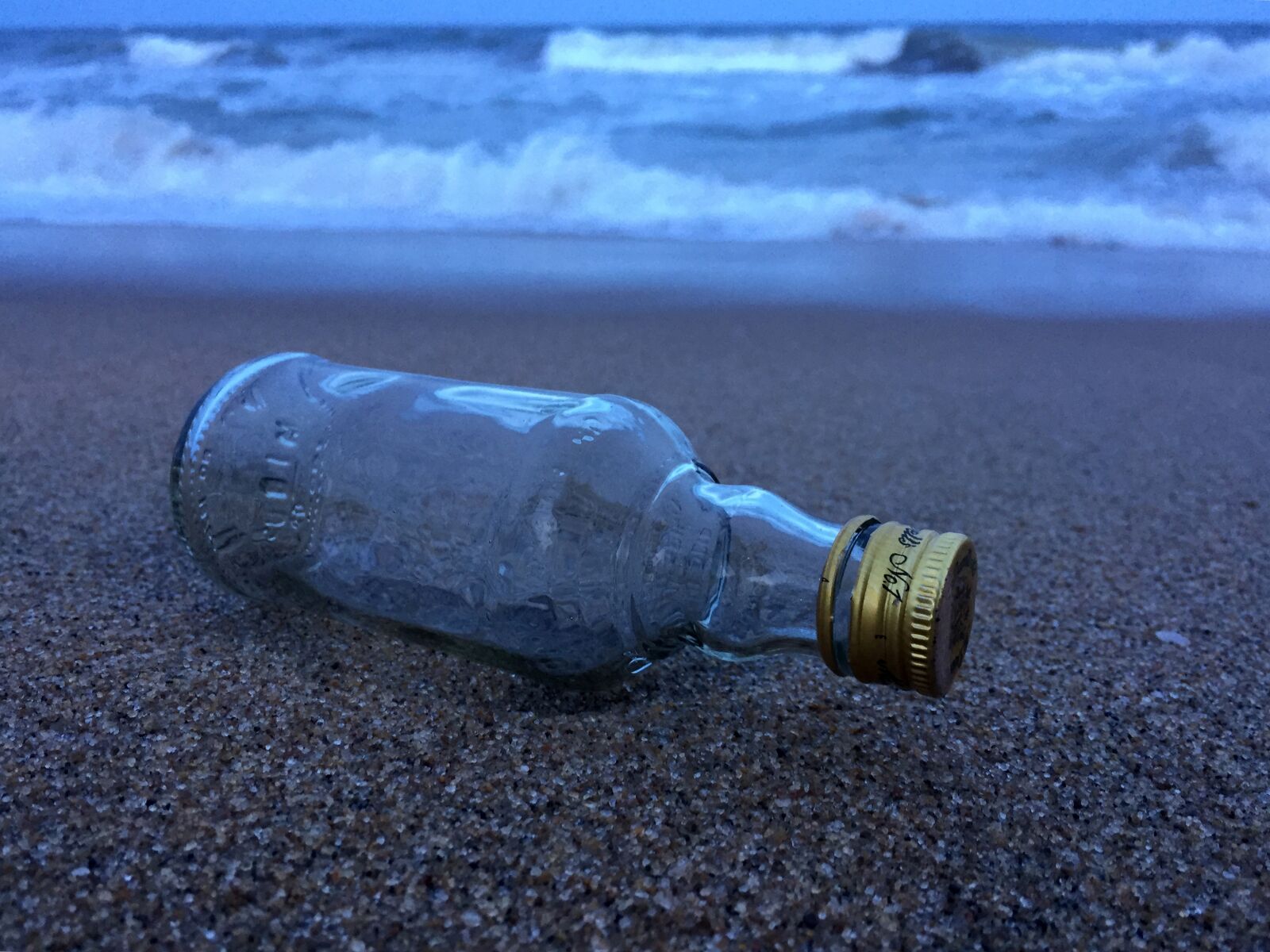 Apple iPhone 6 sample photo. Bottle, sea, water photography