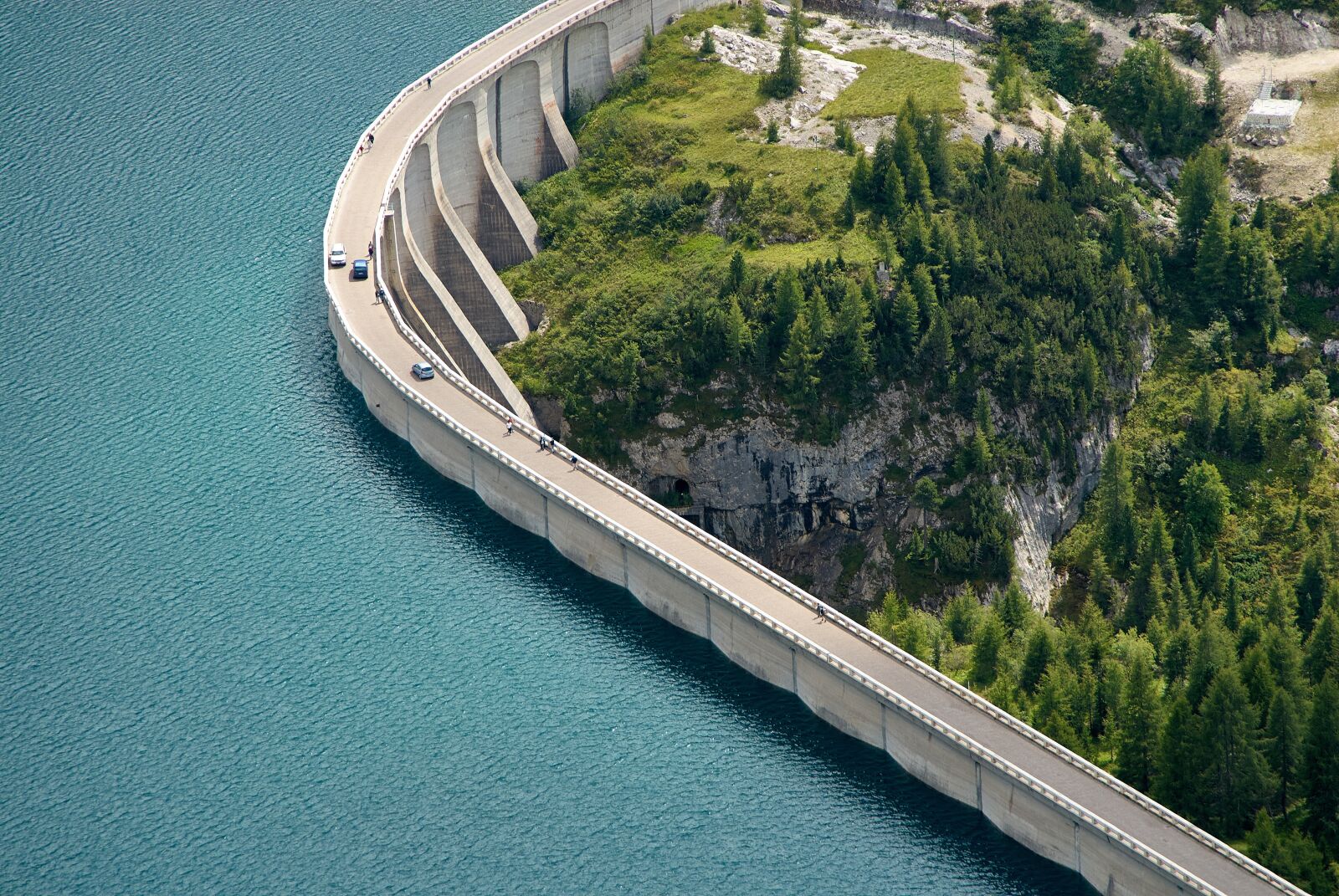 Nikon D200 sample photo. Reservoir, dam, water photography