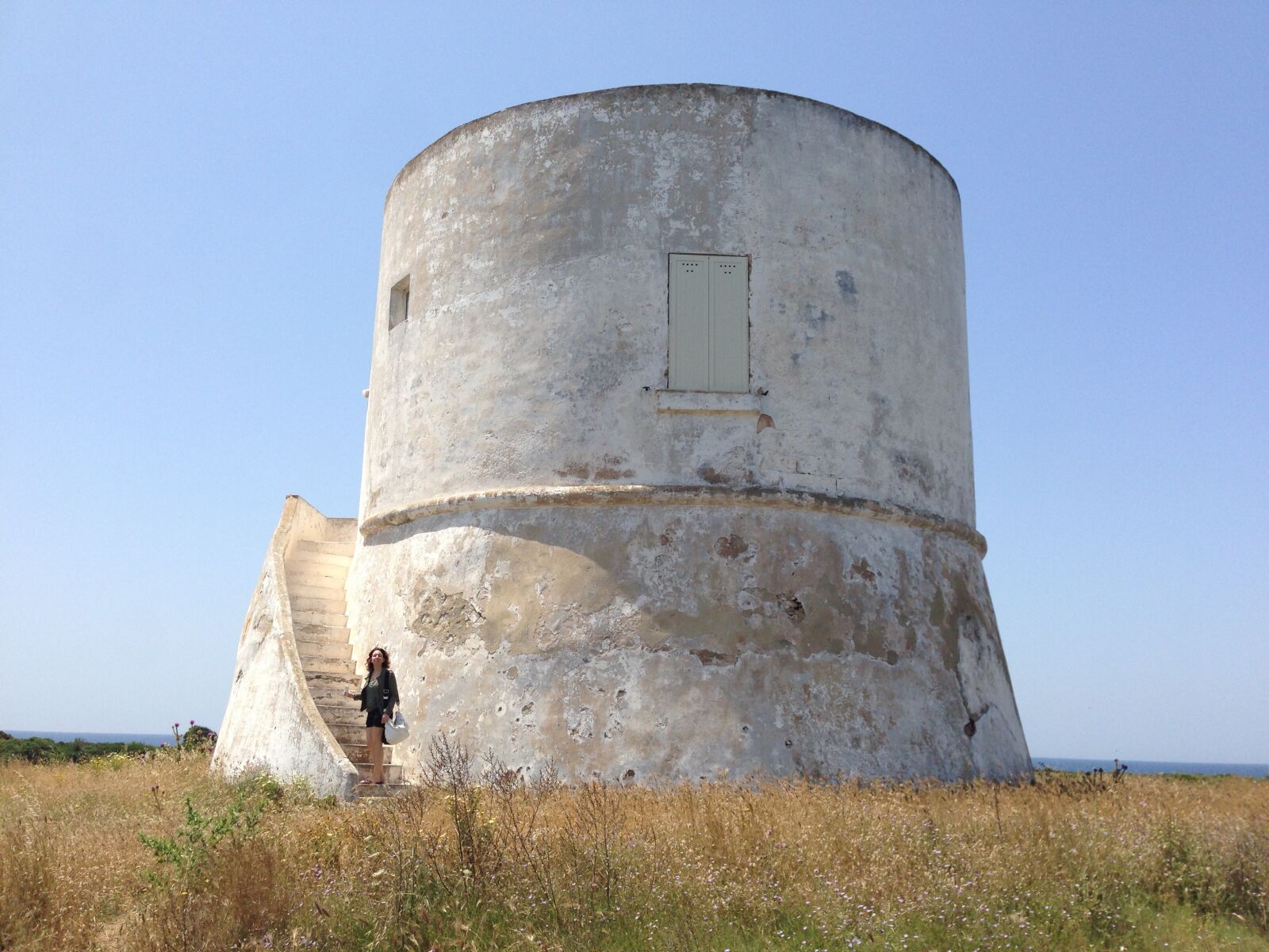 iPhone 5 back camera 4.12mm f/2.4 sample photo. Salento, torre, saracen tower photography