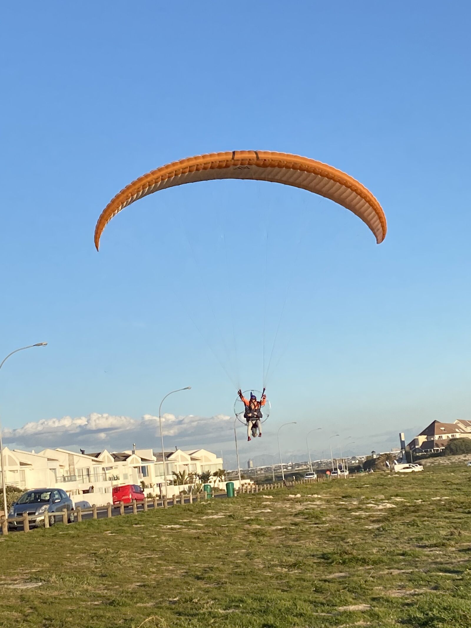Apple iPhone 11 sample photo. Powered, paragliding, capetown photography