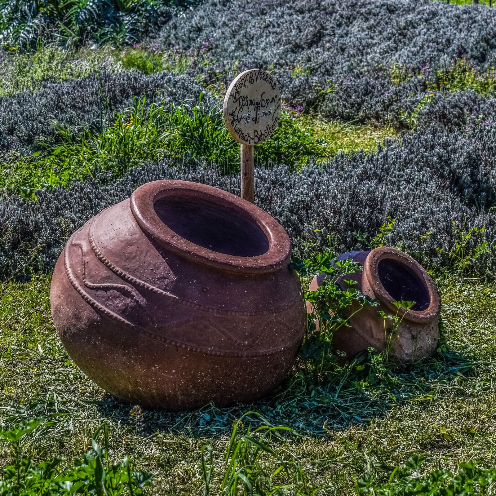 Nikon D3300 sample photo. Pottery, garden, decoration photography